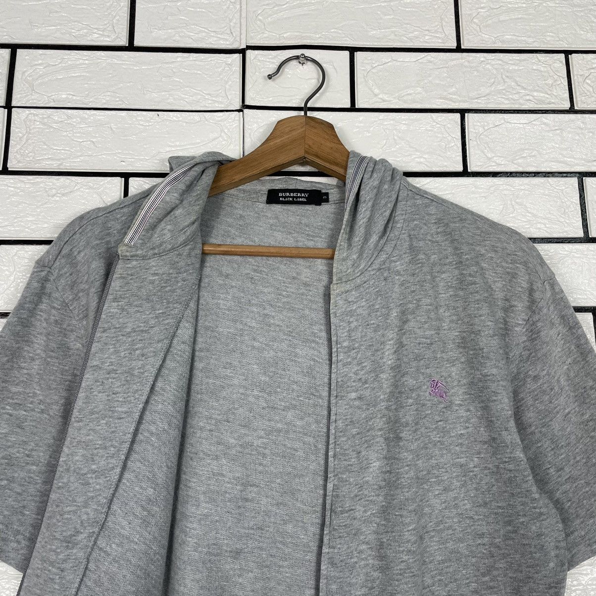 Burberry Burberry Black Label Short Sleeve Zipper Hoodie Size US S / EU 44-46 / 1 - 10 Thumbnail