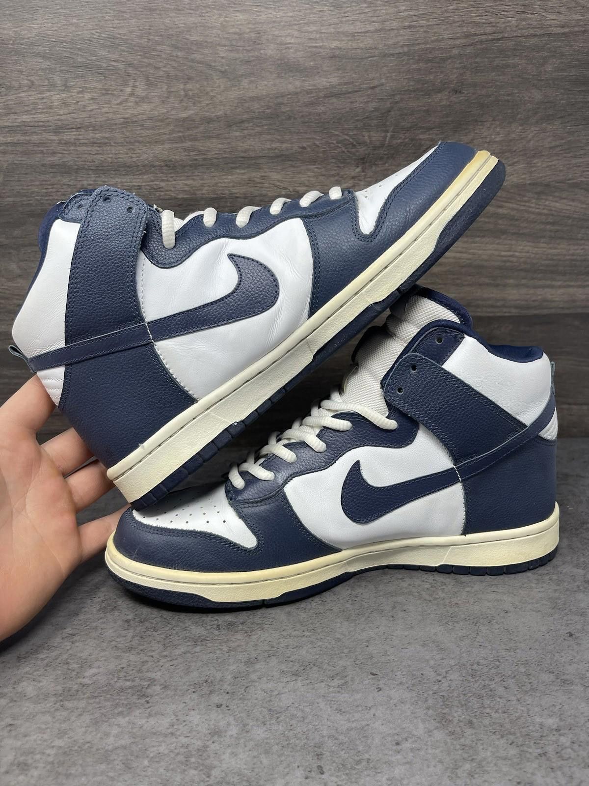 Nike Vintage Nike Dunk High Villanova Mens Size 9.5 Villanova Size US 9.5 / EU 42-43 - 7 Thumbnail
