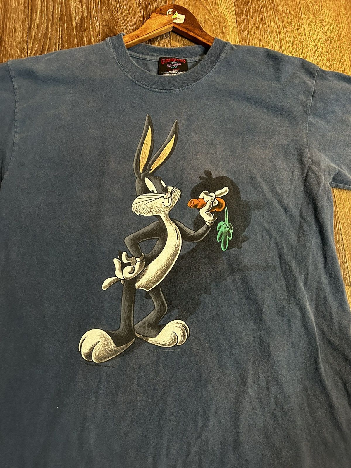 Vintage × Warner Bros Vintage 1993 bugs bunny shirt Size US XL / EU 56 / 4 - 2 Thumbnail