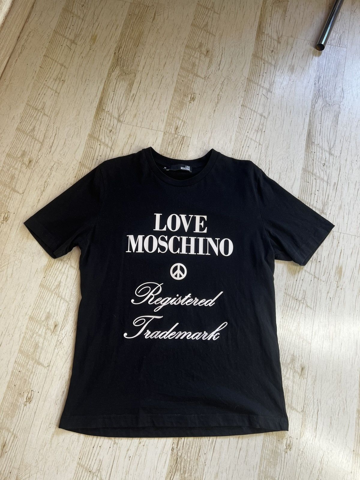 Moschino Love Moschino Logo T-Shirt Black M Size US M / EU 48-50 / 2 - 4 Thumbnail