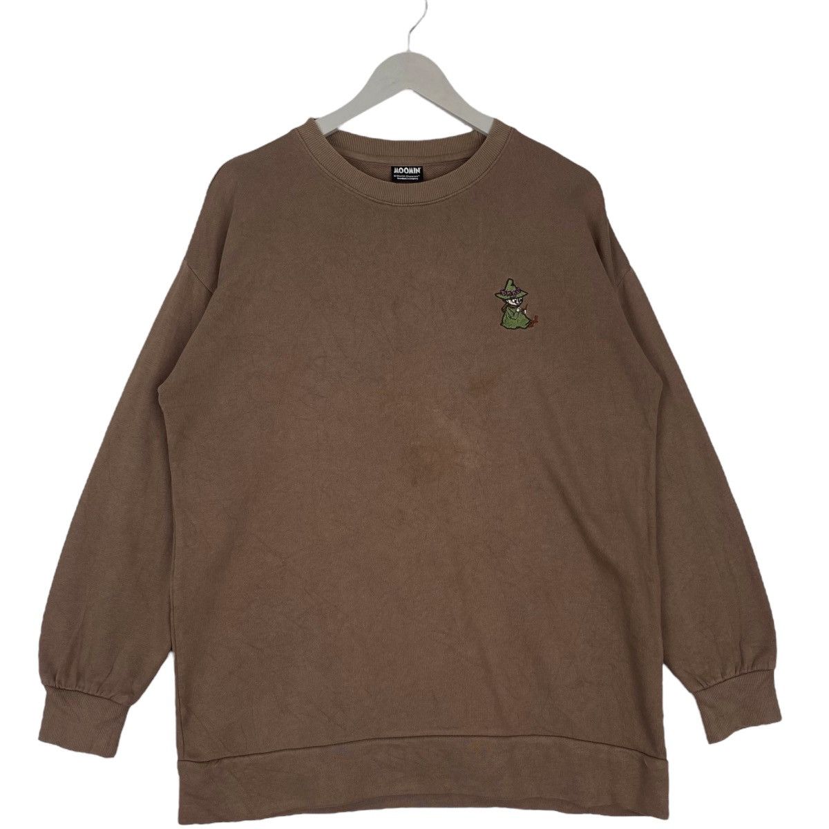 Other Vintage Moomin Sweatshirt Crewneck Big Logo Brown Size US M / EU 48-50 / 2 - 1 Thumbnail