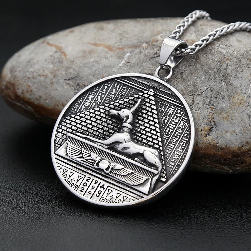 Other Vintage Egyptian Pendant Necklace Size ONE SIZE - 6 Thumbnail