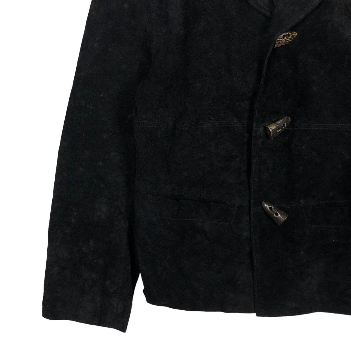 Yohji Yamamoto 🔥ARCHIEVE PIG SKINS GENUINE LEATHER JACKET WORK SHOP JAPAN Size US S / EU 44-46 / 1 - 7 Thumbnail