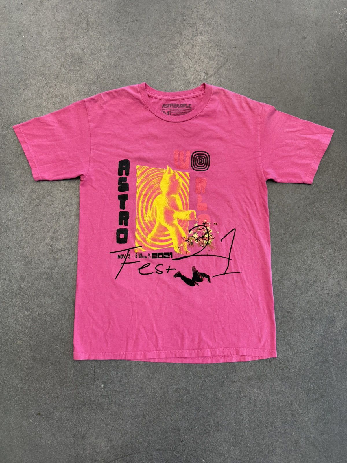 Rolling Loud × Travis Scott SS23 Travis Scott Other Side T-Shirt Size US M / EU 48-50 / 2 - 1 Thumbnail