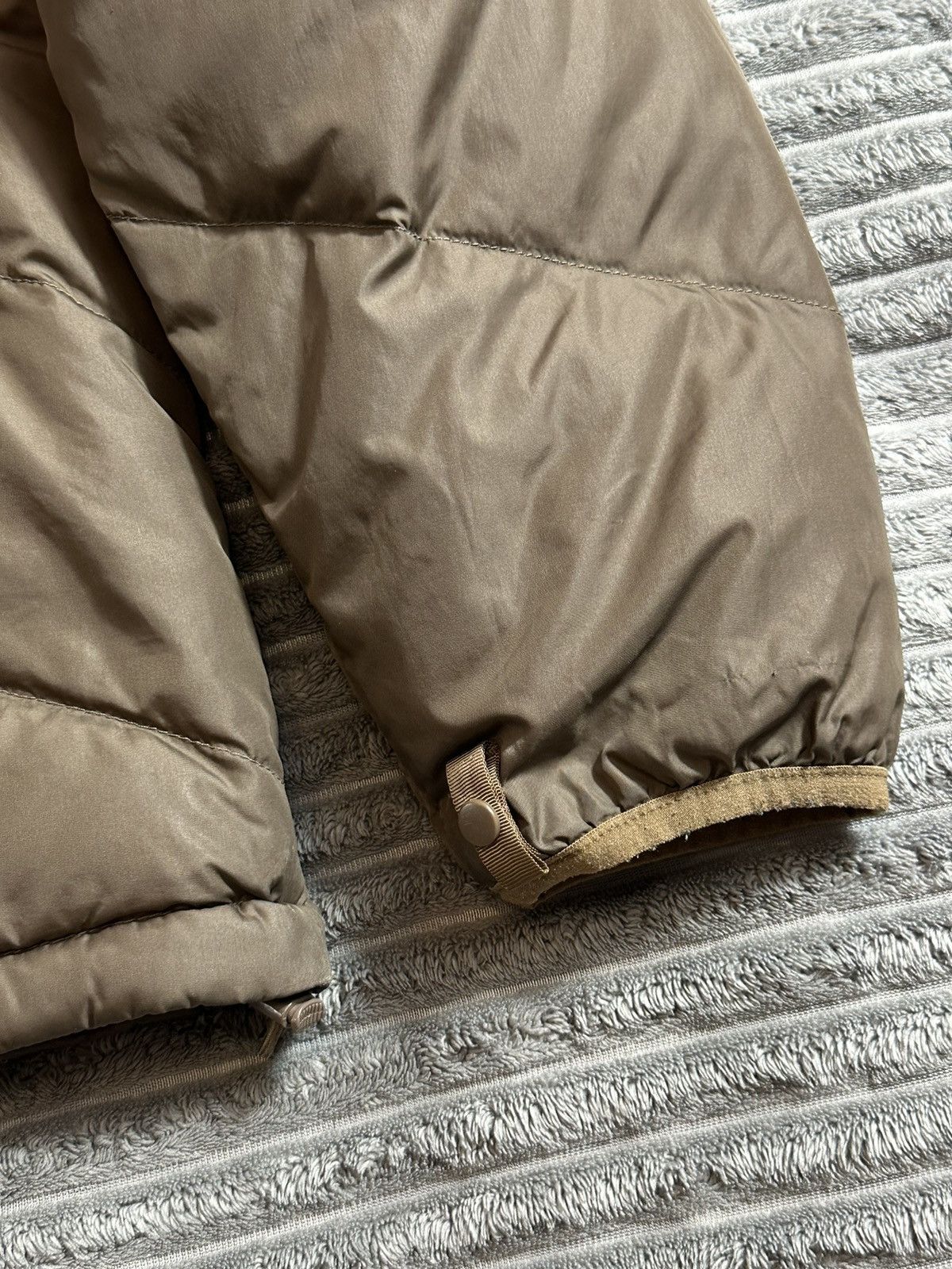 The North Face Brown Vintage 550 Puffer Down Jacket