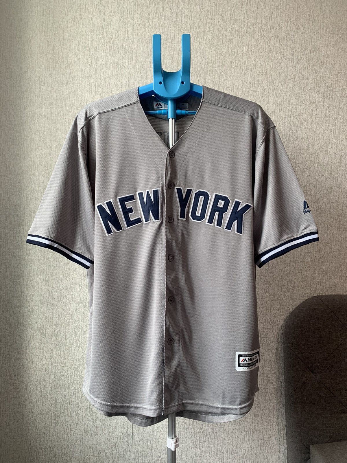 Majestic Majestic New York Stanton Baseball Jersey Size US L / EU 52-54 / 3 - 2 Thumbnail