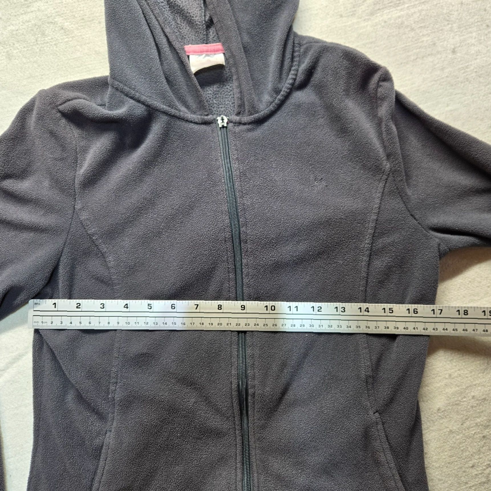 Vintage Danskin Now Performance Gray Full Zip Sweater Womens Size L Size L / US 10 / IT 46 - 5 Thumbnail
