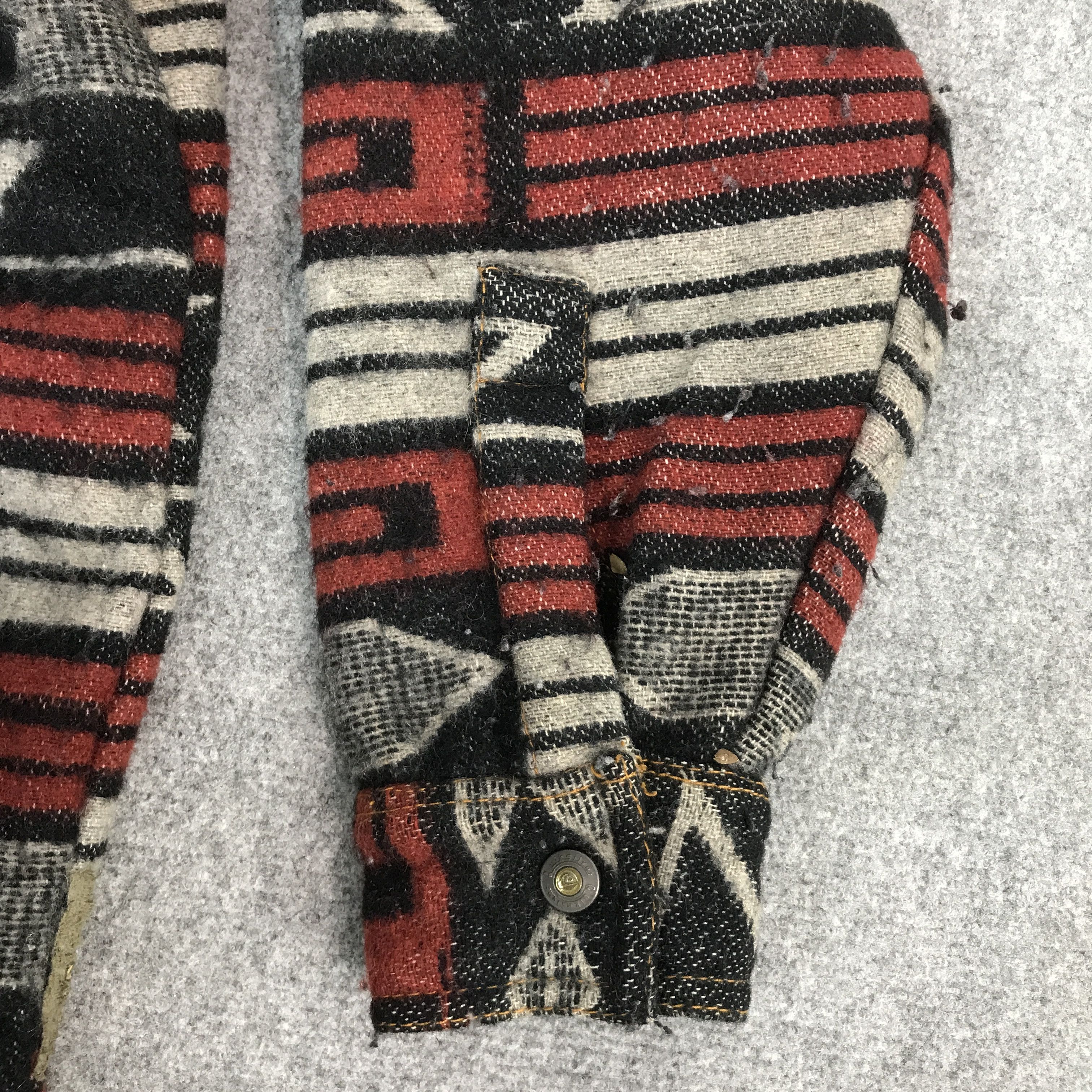 Quicksilver Vtg Quicksilver Navajo Wool Zip jacket Size US M / EU 48-50 / 2 - 7 Thumbnail