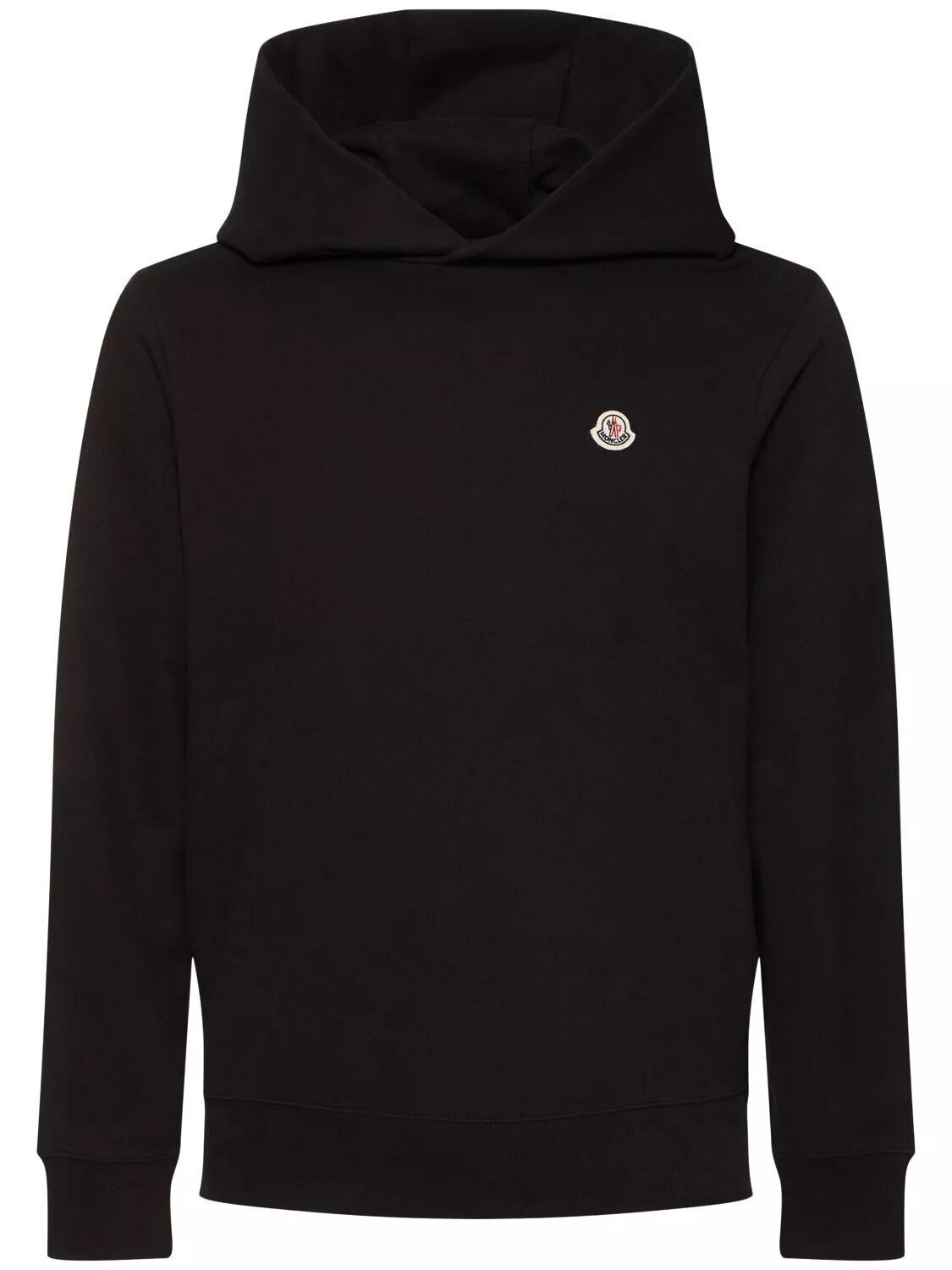 MONCLER $680 Men's Black Cotton Hoodie New