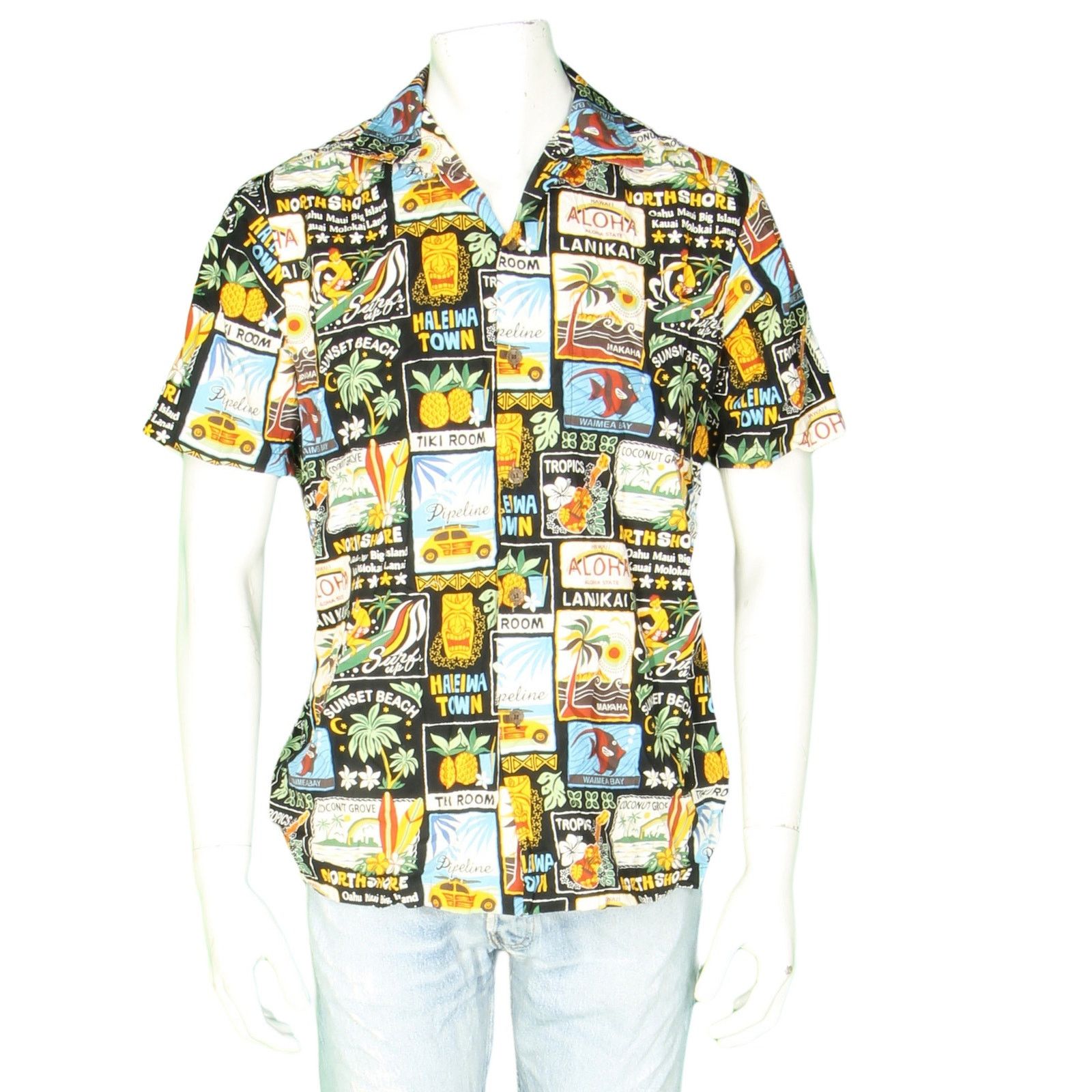 Other North Shore Tourist Souvenir Hawaiian Aloha Tropical Shirt Size US M / EU 48-50 / 2 - 2 Thumbnail