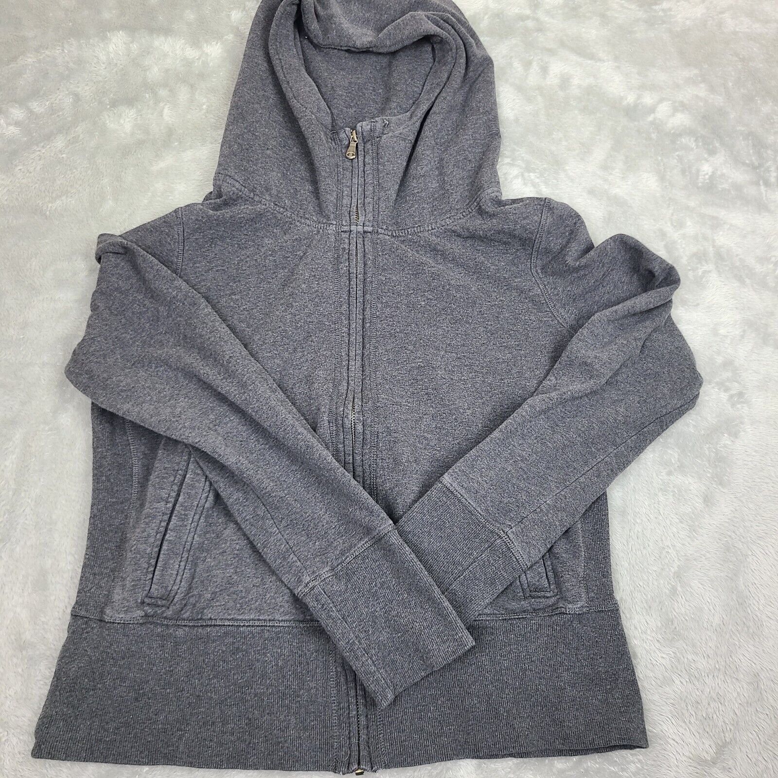 Champion Champion Authentic Athleticwear Gray Long Sleeve Full Zip Ho Size US L / EU 52-54 / 3 - 1 Thumbnail