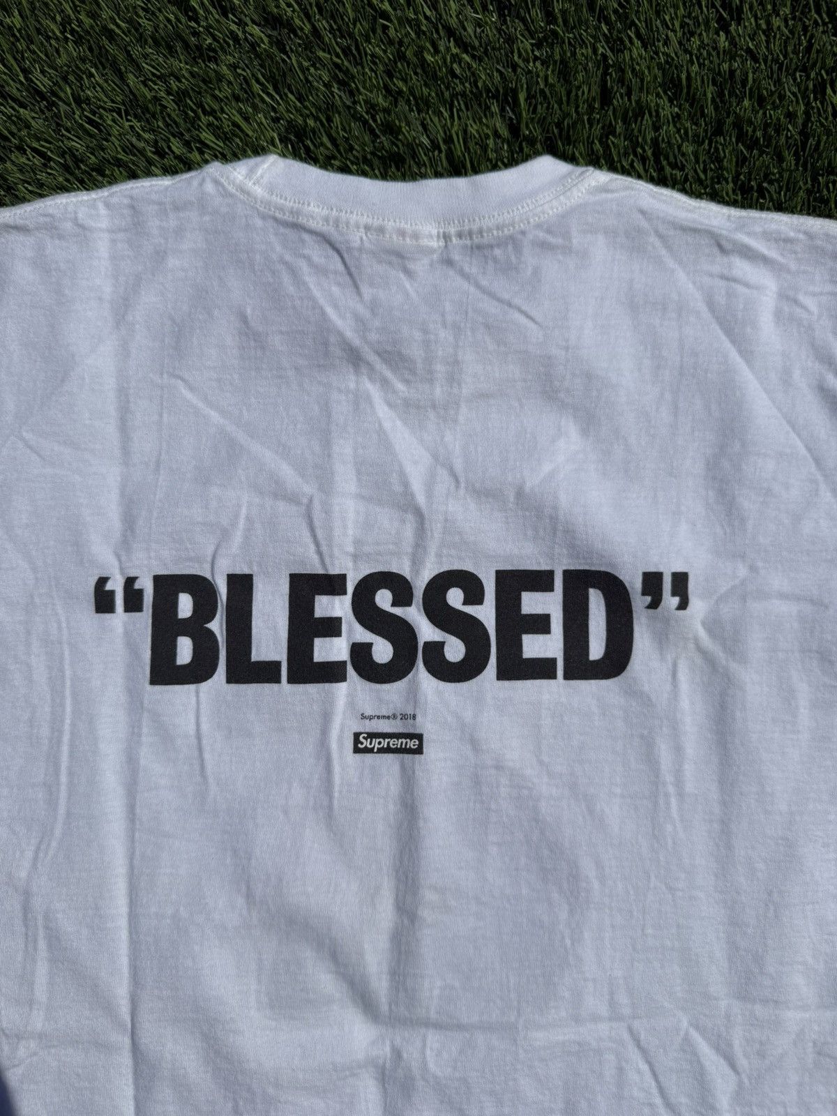 Supreme Supreme "Blessed" Tee Size US L / EU 52-54 / 3 - 4 Thumbnail