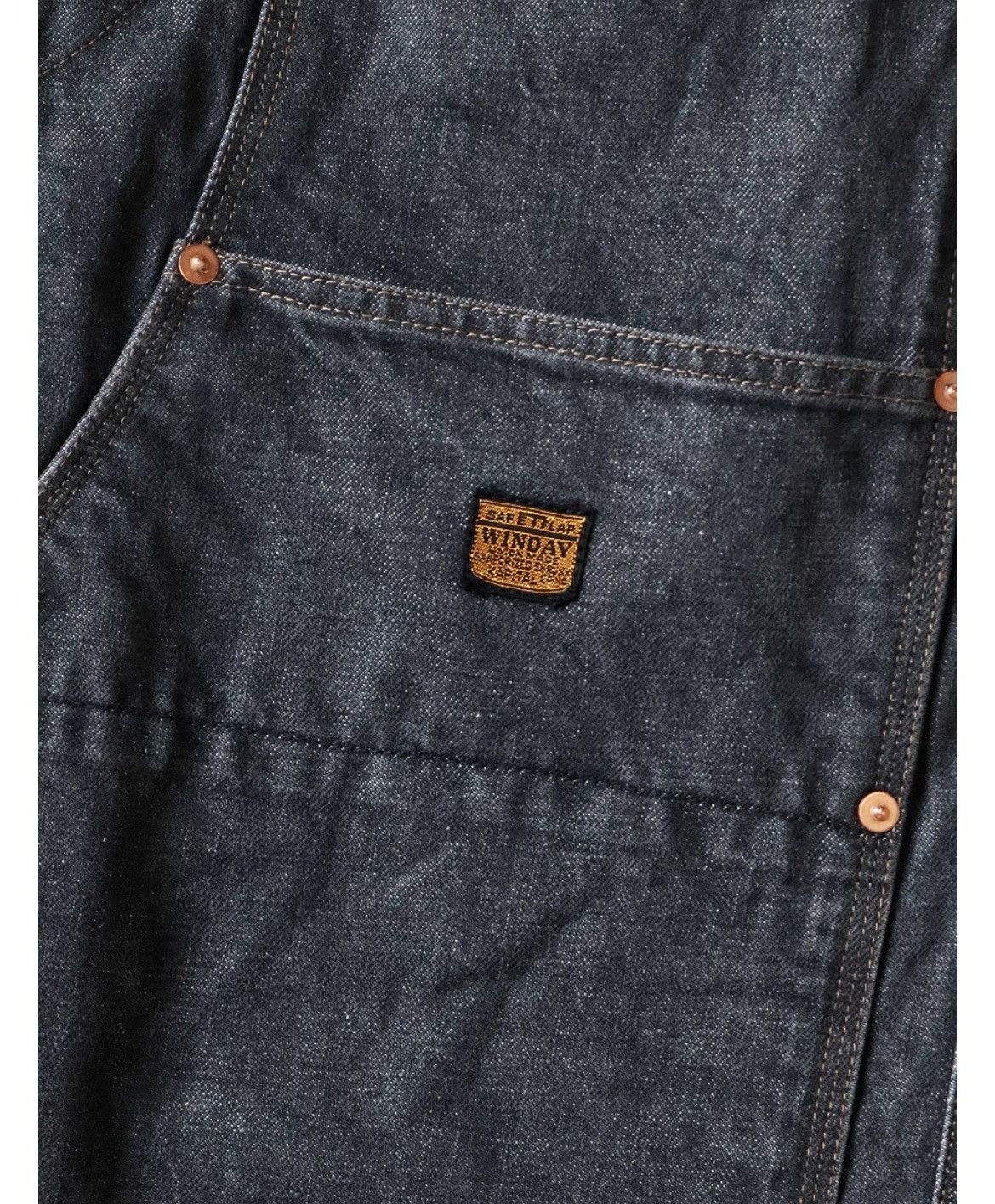 Kapital Kapital 14oz black denim double knee baggy pants size 4 Size US 36 / EU 52 - 4 Thumbnail