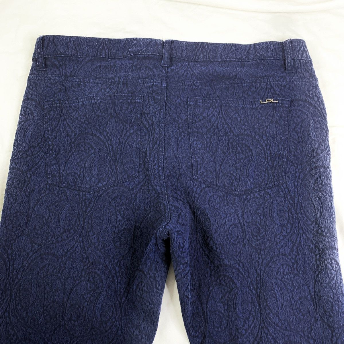 Ralph Lauren Lauren Ralph Lauren Jeans Co Womens Sz 16 Casual Blue EUC Size 38" / US 16 / IT 52 - 5 Thumbnail