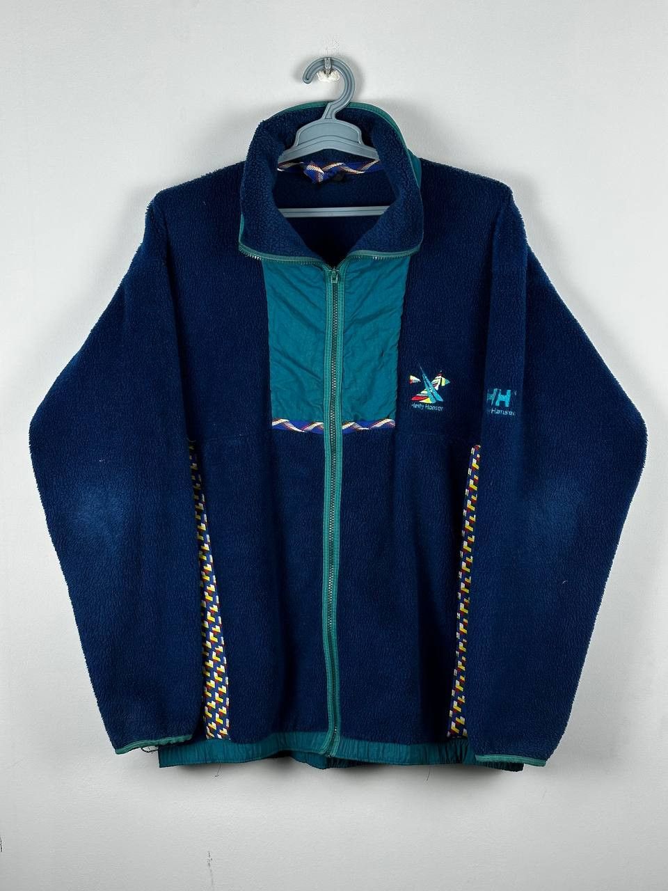 Helly Hansen Helly Hansen Vintage Fleece Full Zip Pullover 90s 80s Mens Size US L / EU 52-54 / 3 - 1 Thumbnail