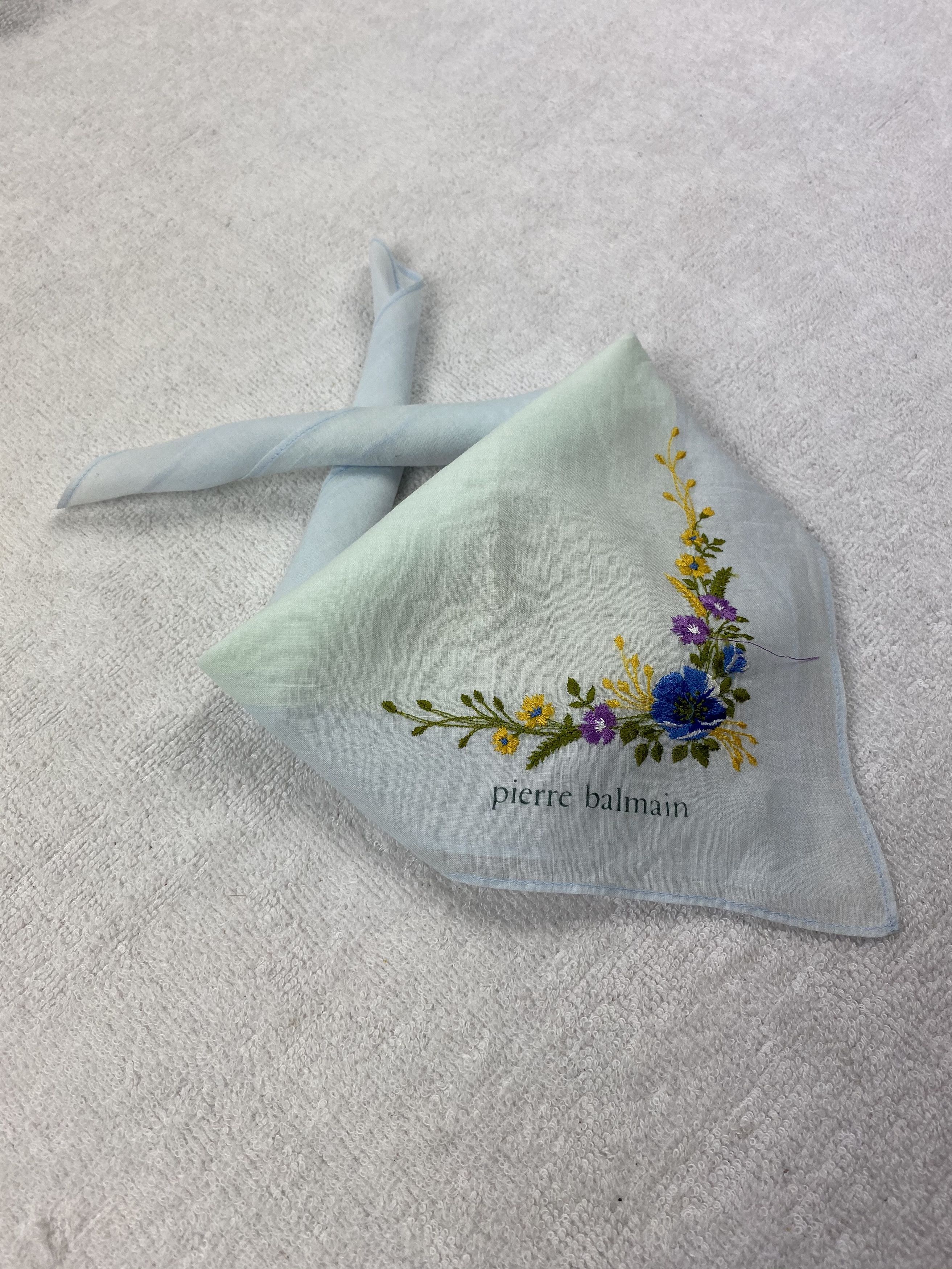 Pierre Balmain × Vintage Pierre Balmain Handkerchief / Bandana / Neckerchief Size ONE SIZE - 2 Thumbnail