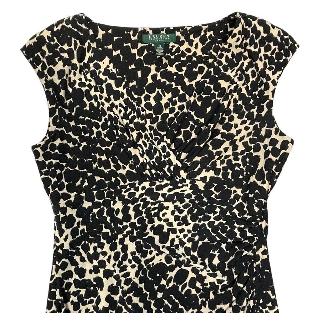Ralph Lauren Ralph Lauren Faux Wrap Animal Print Dress Size 10 Size L / US 10 / IT 46 - 6 Thumbnail