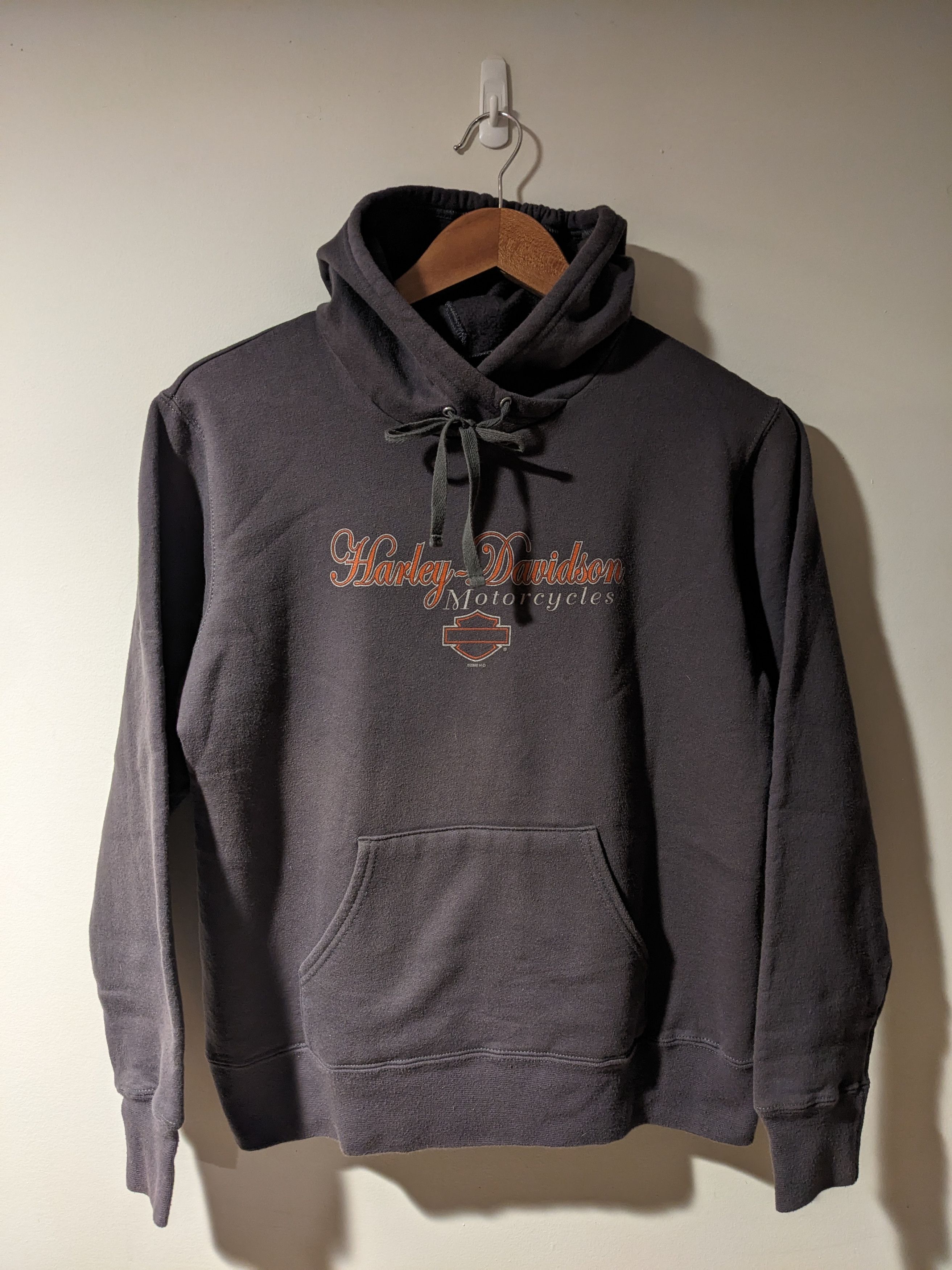 Designer × Harley Davidson Vintage 2008 Harley Davidson Woman's Medium Hoodie Size M / US 6-8 / IT 42-44 - 1 Thumbnail