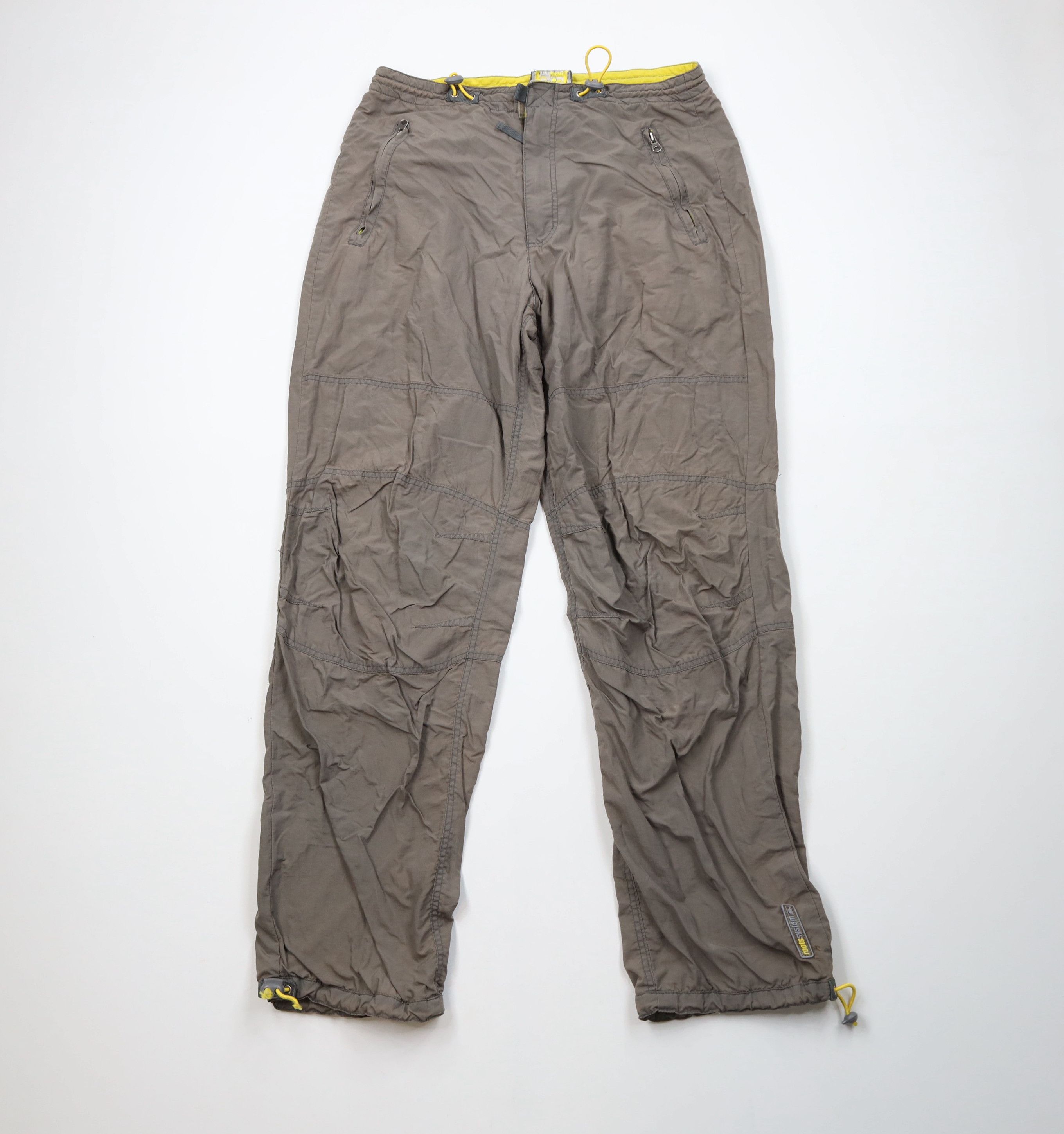 Vintage Vintage 90s Y2K Streetwear Wide Leg Windbreaker Pants Size US 34 / EU 50 - 1 Thumbnail