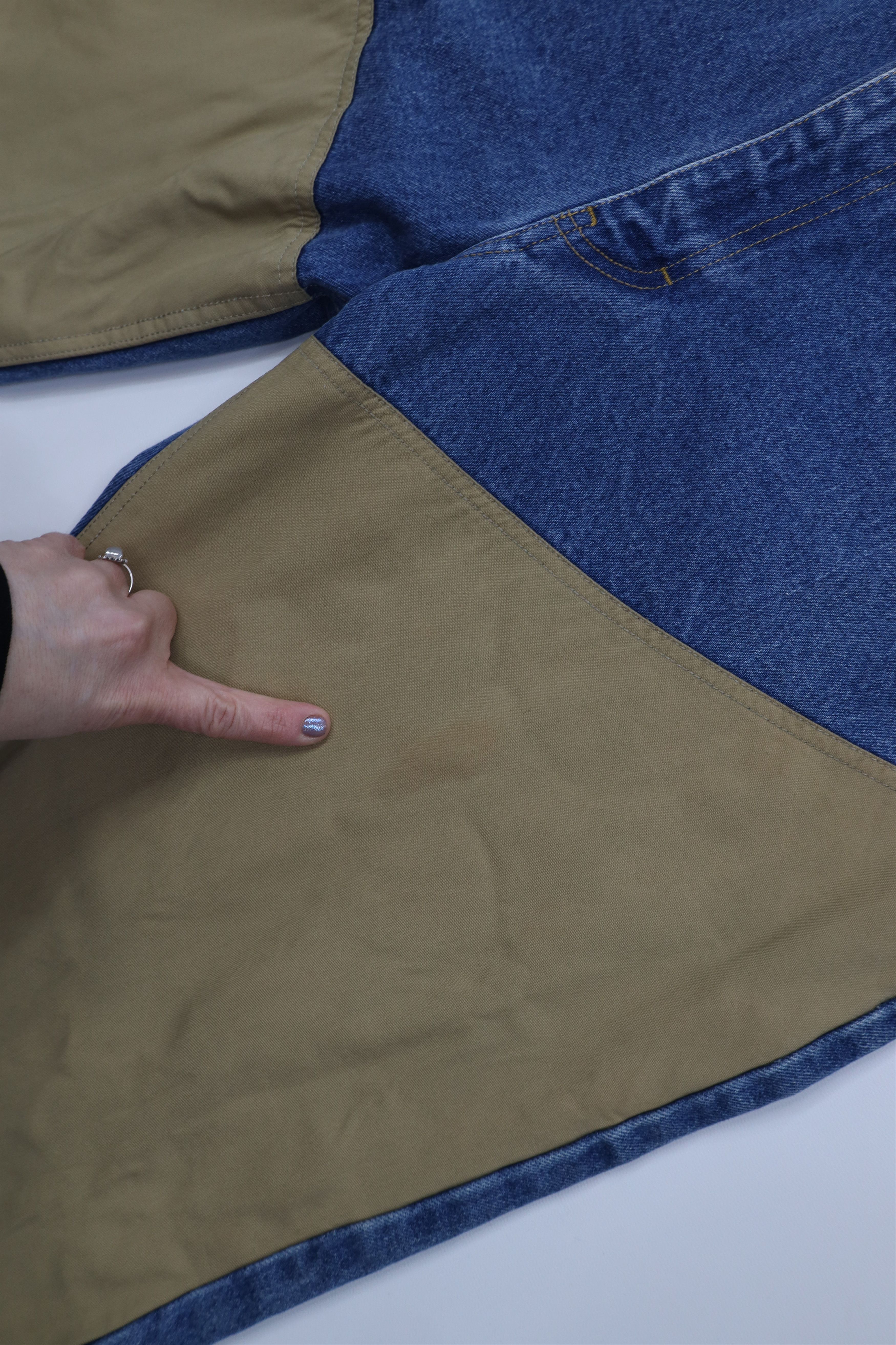 Cabelas Vintage 90s Cabelas Field Brush Denim Jeans Blue Cotton Size US 42 / EU 58 - 5 Thumbnail
