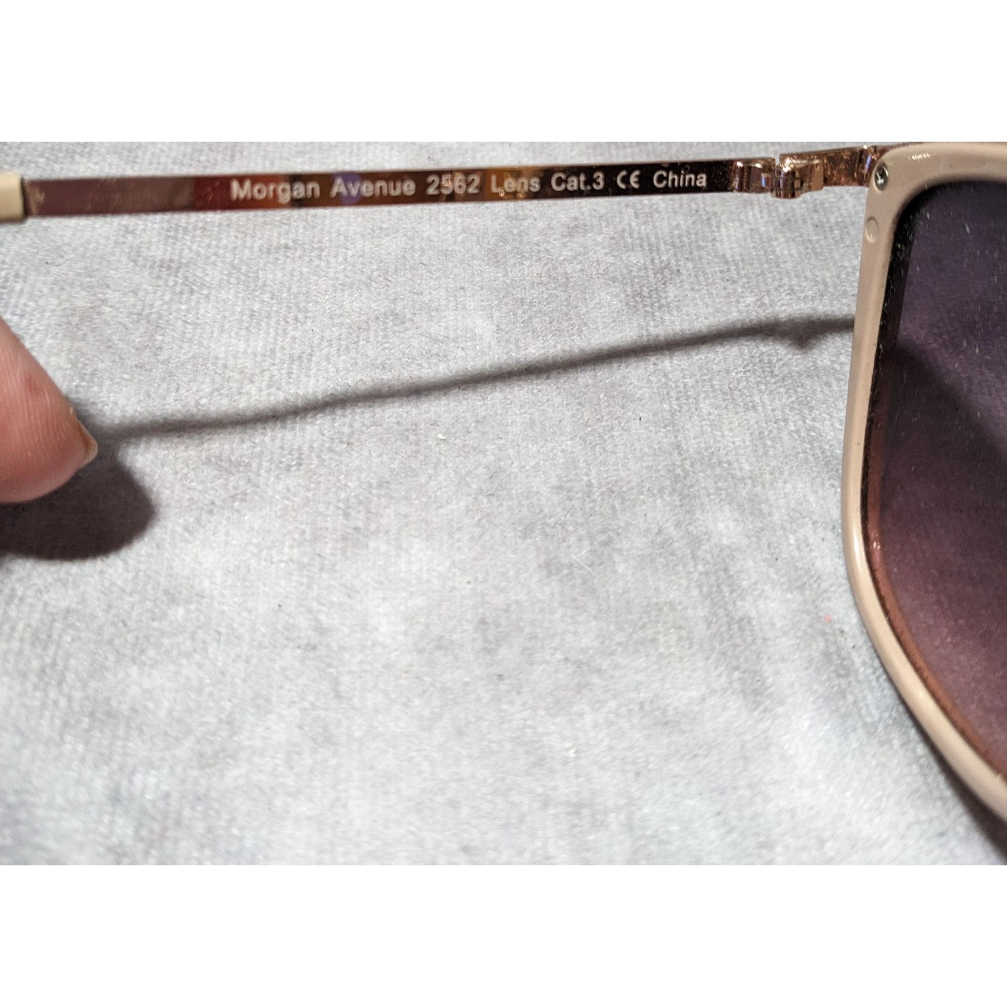 Other NYS Collection Morgan Avenue Beige And Rose Gold Sunglasses Size ONE SIZE - 8 Thumbnail