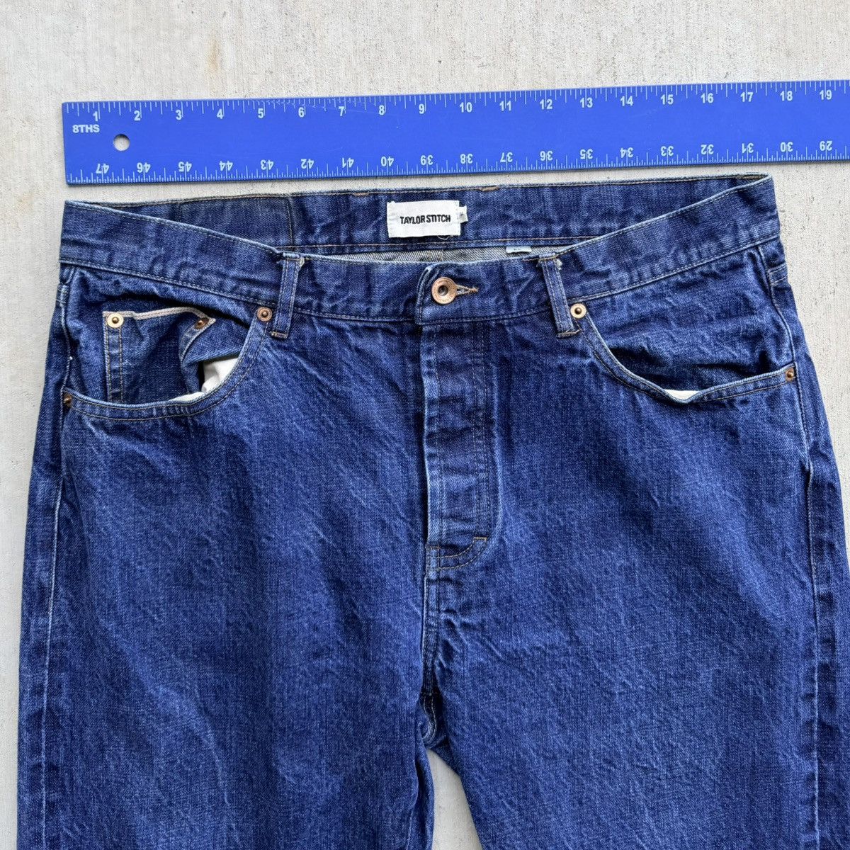 Taylor Stitch Taylor Stitch Selvedge Jeans Men Size 34x32 Slim Fit Size US 34 / EU 50 - 9 Thumbnail