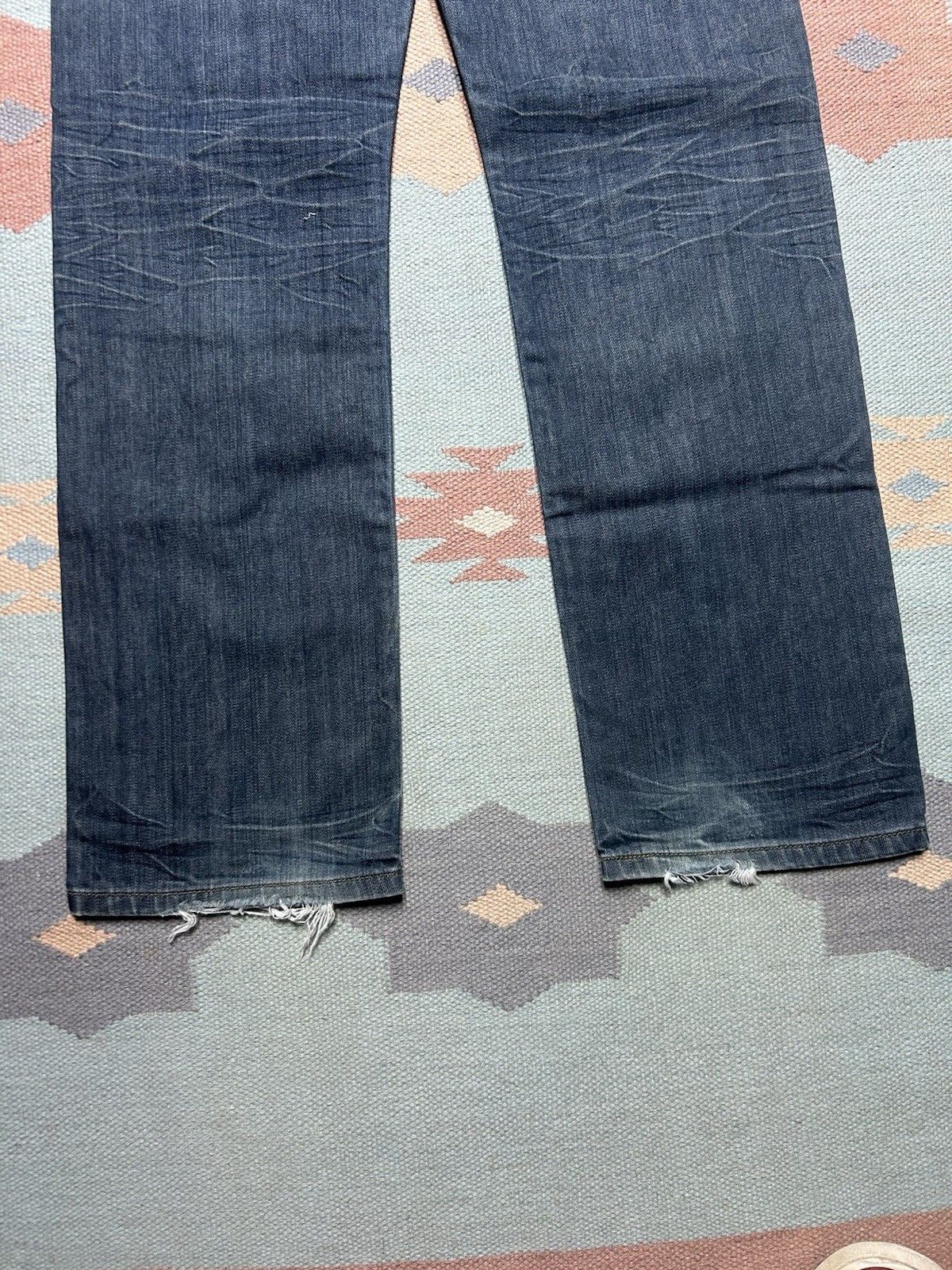 Vintage Vtg Levi’s 501 xx jeans straight button fly dark faded 32x32 Size US 32 / EU 48 - 2 Thumbnail