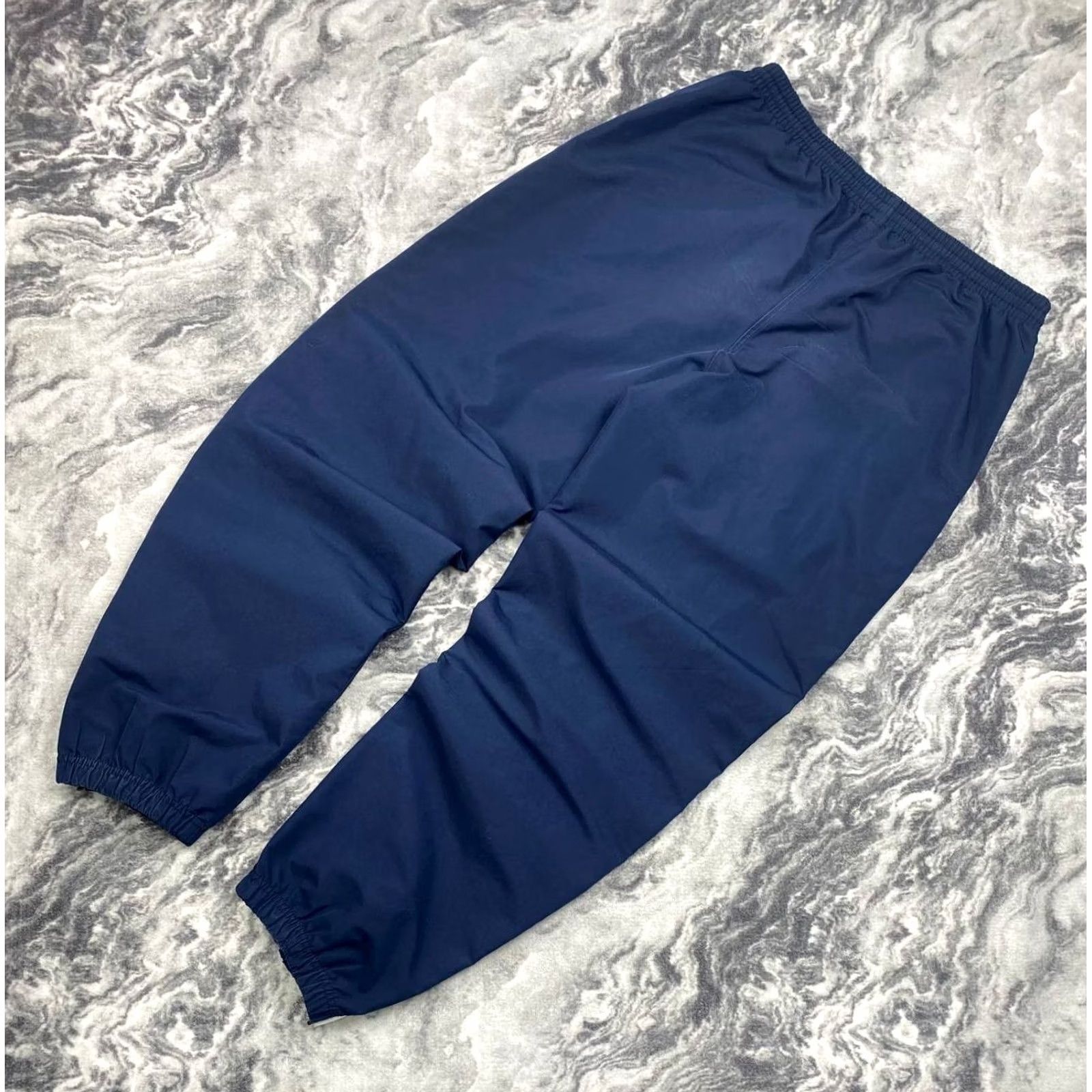 Nike VINTAGE Nike Tracksuit Jacket And Pants 2 Piece Set Blue 90s Men L Swoosh Logo Size 42R - 7 Thumbnail