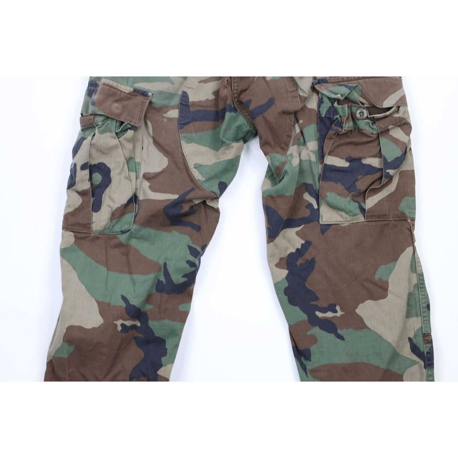 Vintage Vintage 80s Thrashed Military Camouflage Cargo Pants Size US 30 / EU 46 - 14 Thumbnail