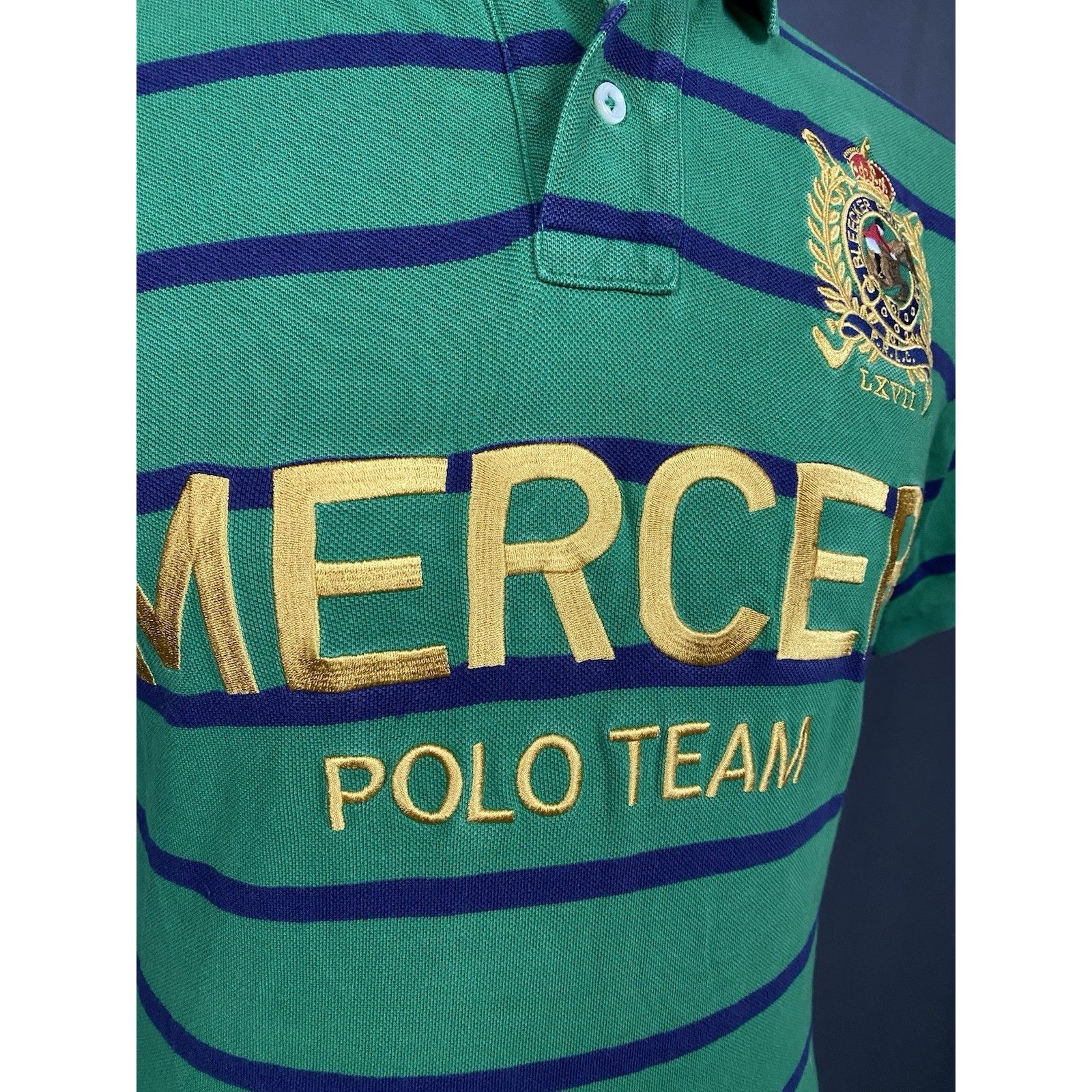 Ralph Lauren Polo Ralph Lauren Vintage Mercer Team Big Logo Men's Green P Size US XL / EU 56 / 4 - 10 Thumbnail
