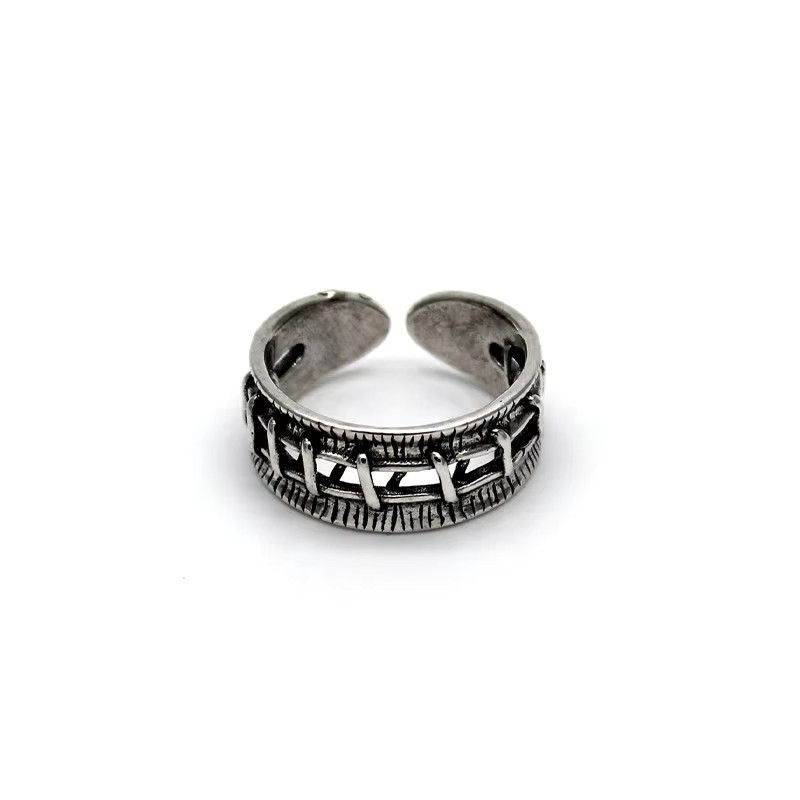 Jewelry Retro Wound Stitches Ring Size ONE SIZE - 3 Thumbnail