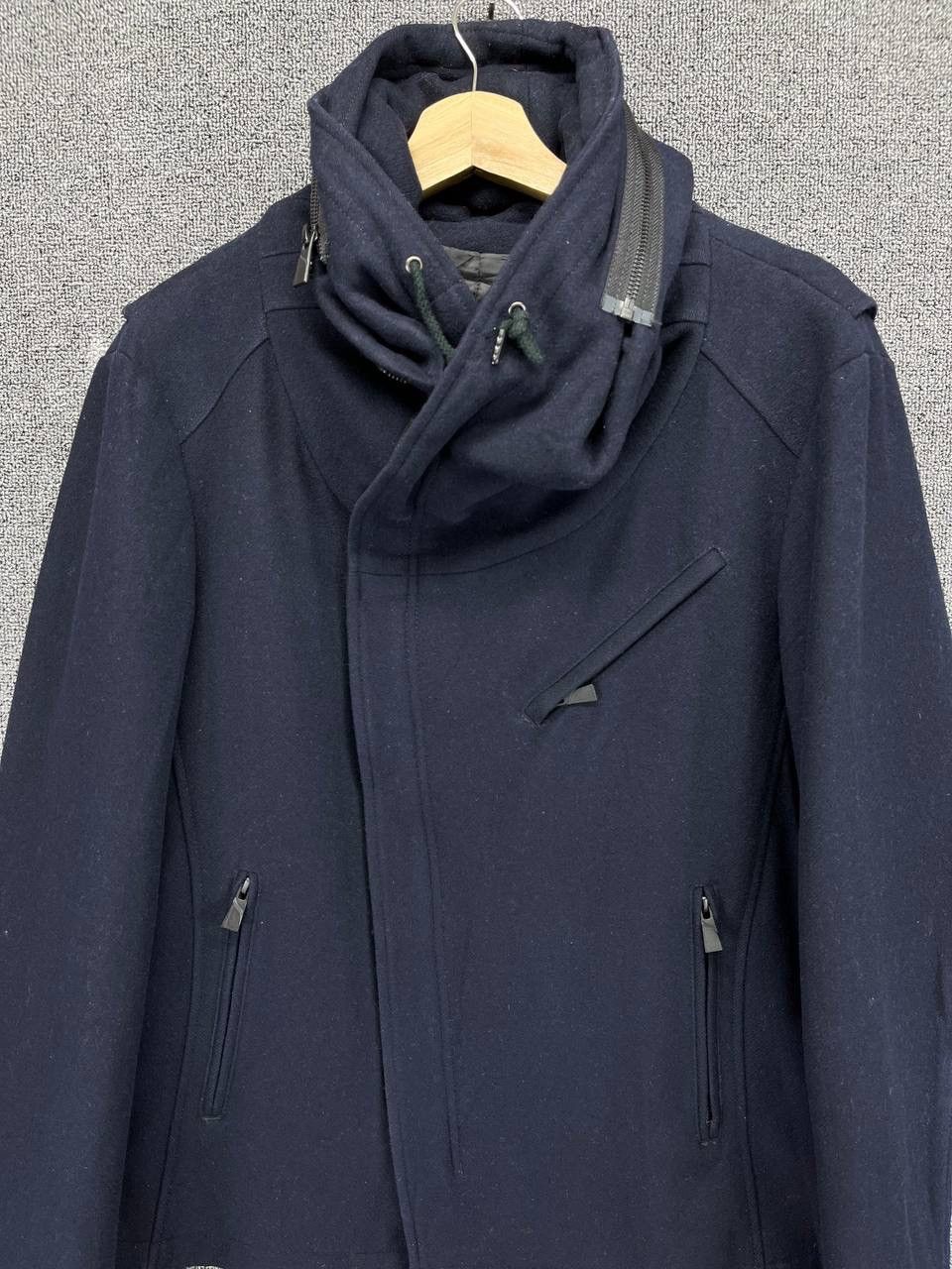 Katharine Hamnett London Vintage Katharine Hamnett London Zip Up Wool Jacket Size M / US 6-8 / IT 42-44 - 5 Thumbnail
