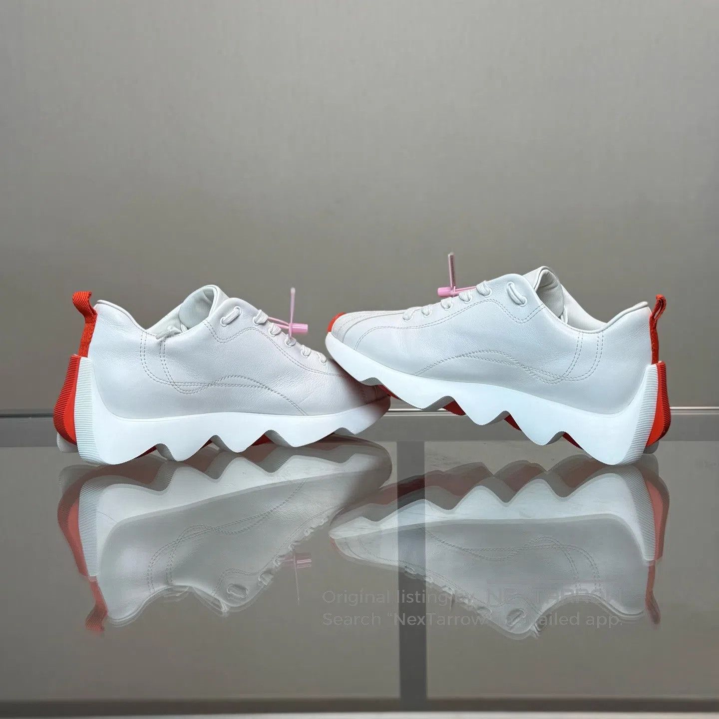 Hermes Hermes Envol lace-up sneakers Size US 7 / IT 37 - 6 Thumbnail