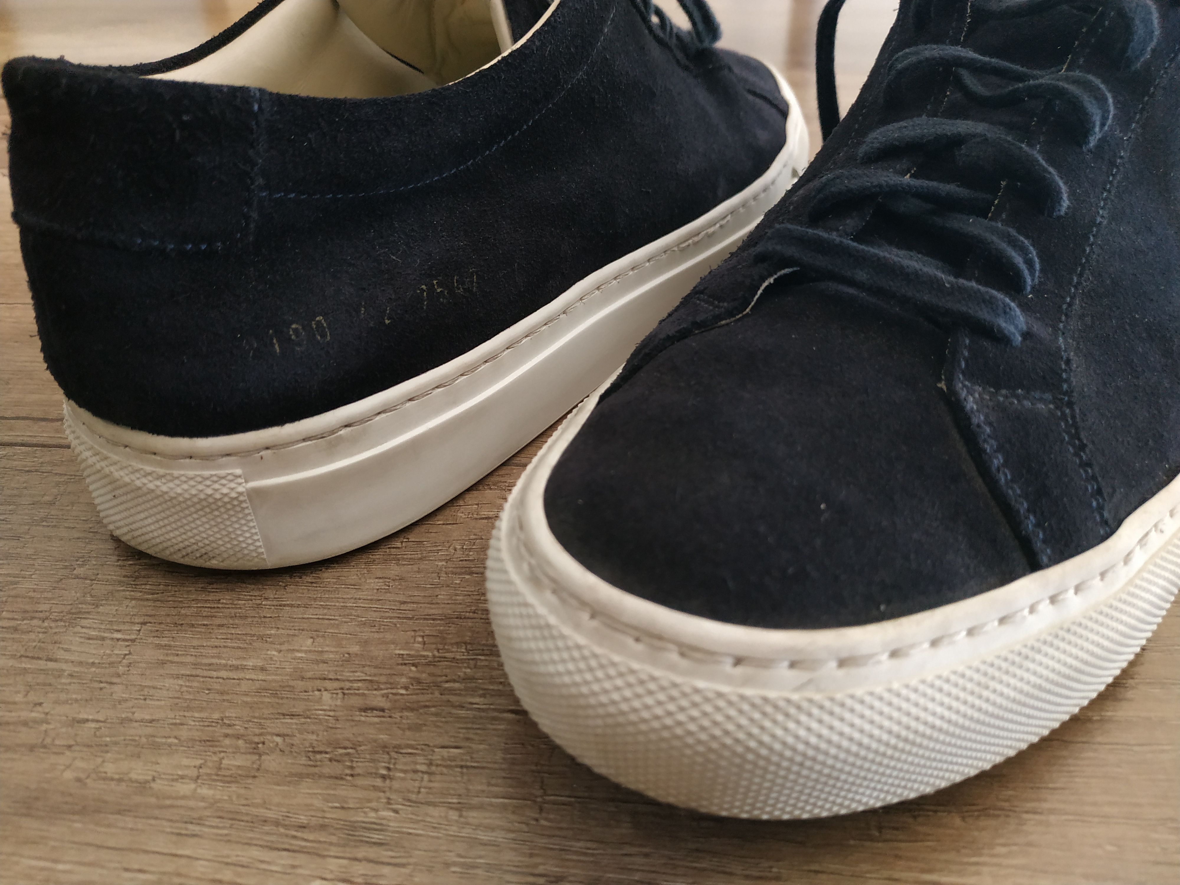 Common Projects COMMON PROJECTS Men’s Navy Suede Sneakers Shoes, EU 42/43 Size US 9.5 / EU 42-43 - 7 Thumbnail