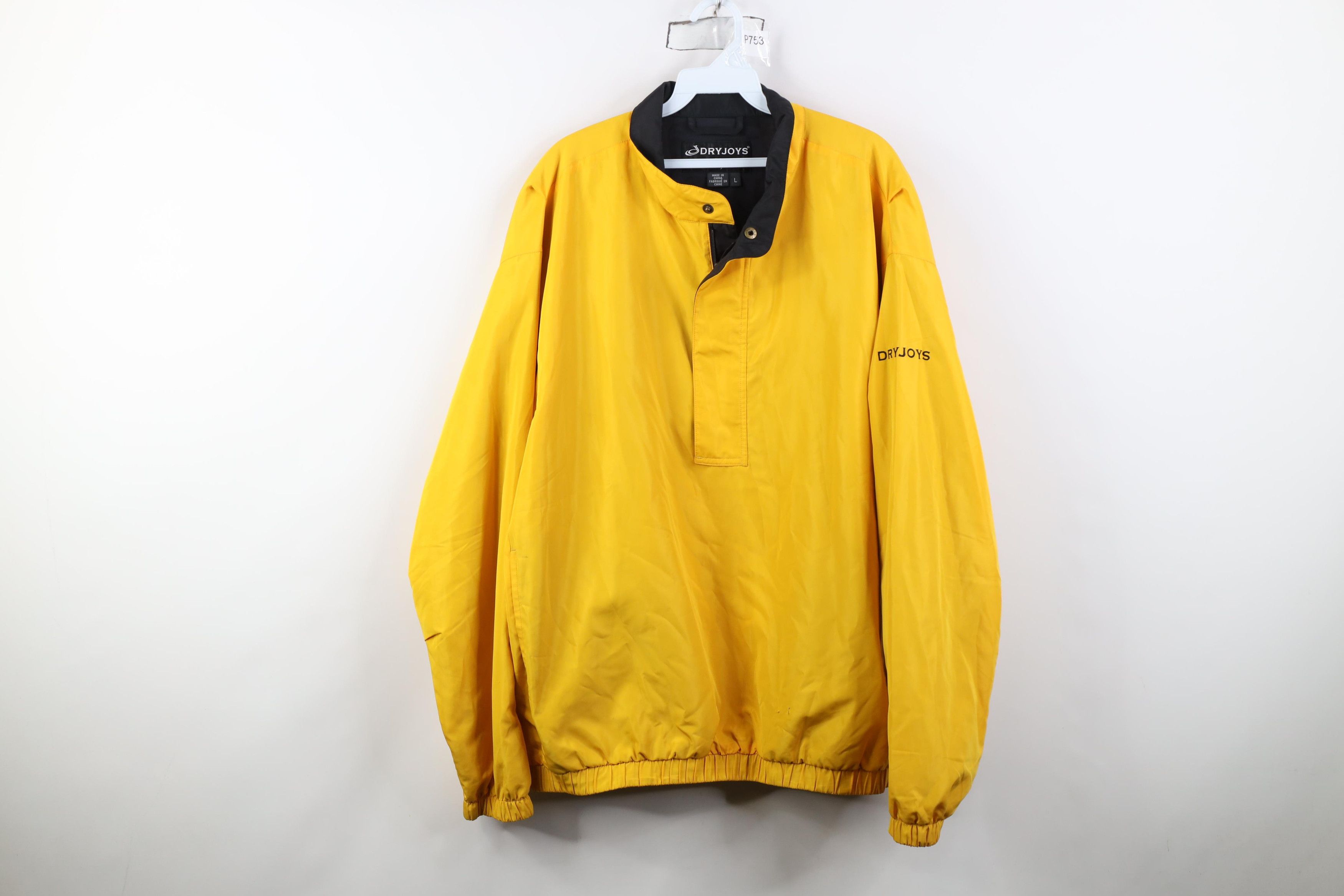 Footjoy FootJoy DryJoys Golfing Golf Rain Jacket Windbreaker Yellow Size US L / EU 52-54 / 3 - 1 Thumbnail