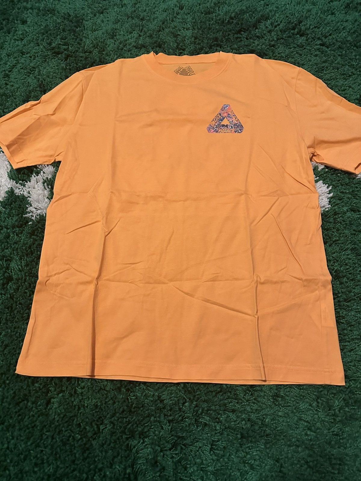 Palace Palace Tri-Sticker Tee Orange XL Size US XL / EU 56 / 4 - 1 Thumbnail