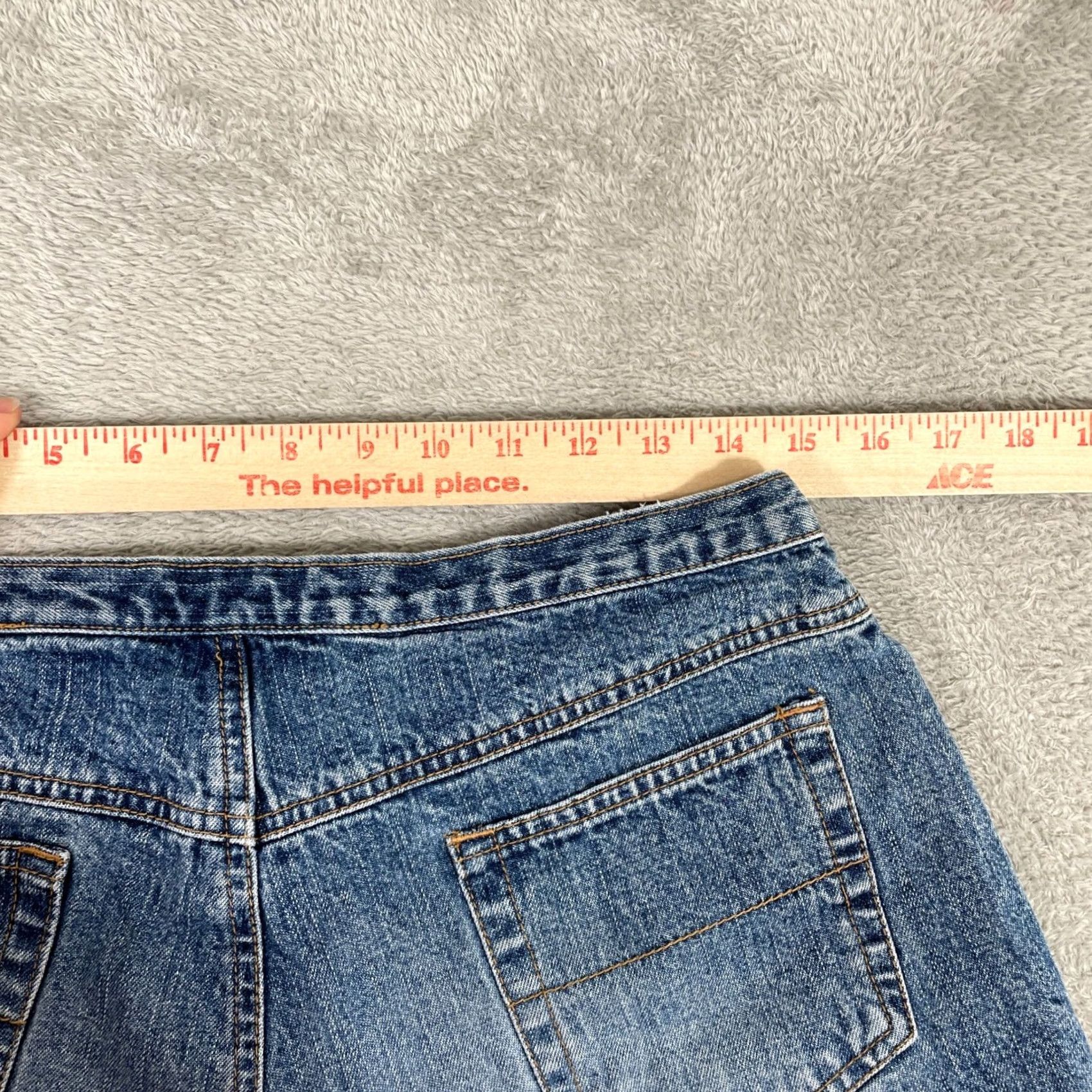 Vintage VINTAGE Canyon River Blues Shorts Womens 9 Blue Denim Carpenter Utility Y2K Size 30" / US 8 / IT 44 - 5 Thumbnail