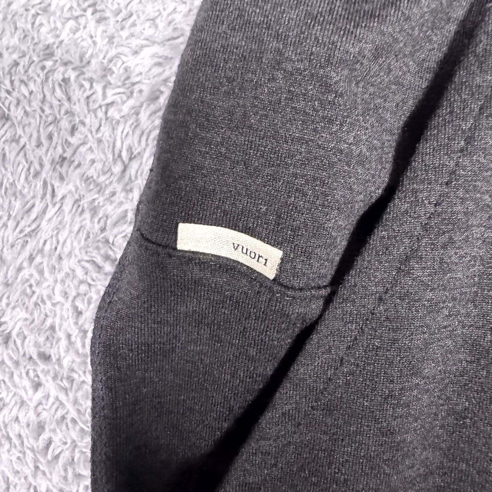 Vuori Vuori Ponto Performance Lounge Pants Men’s M Charcoal Heather V418 Jogger Pockets Elastic Waist 30in Inseam Athletic Casual Size US 31 - 5 Thumbnail