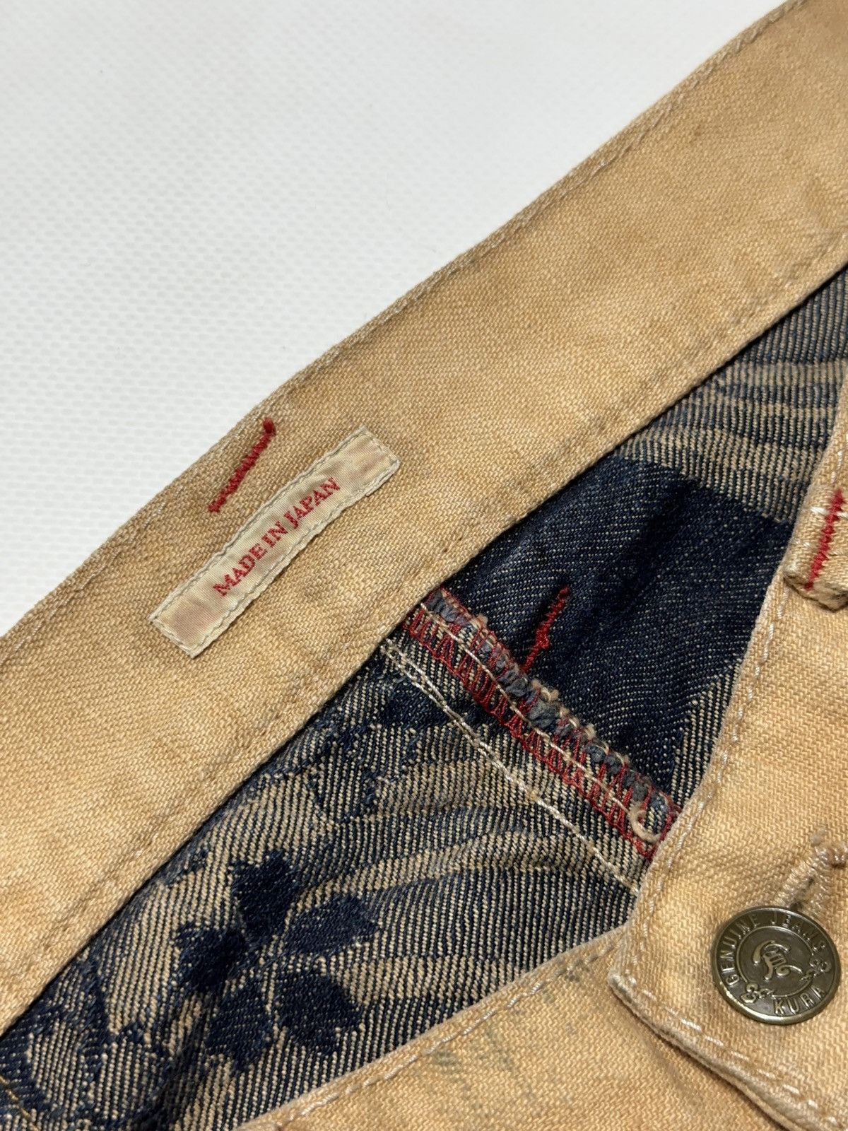 Eternal 2000s Eternal Japan traditional sakura denim Size US 32 / EU 48 - 6 Thumbnail