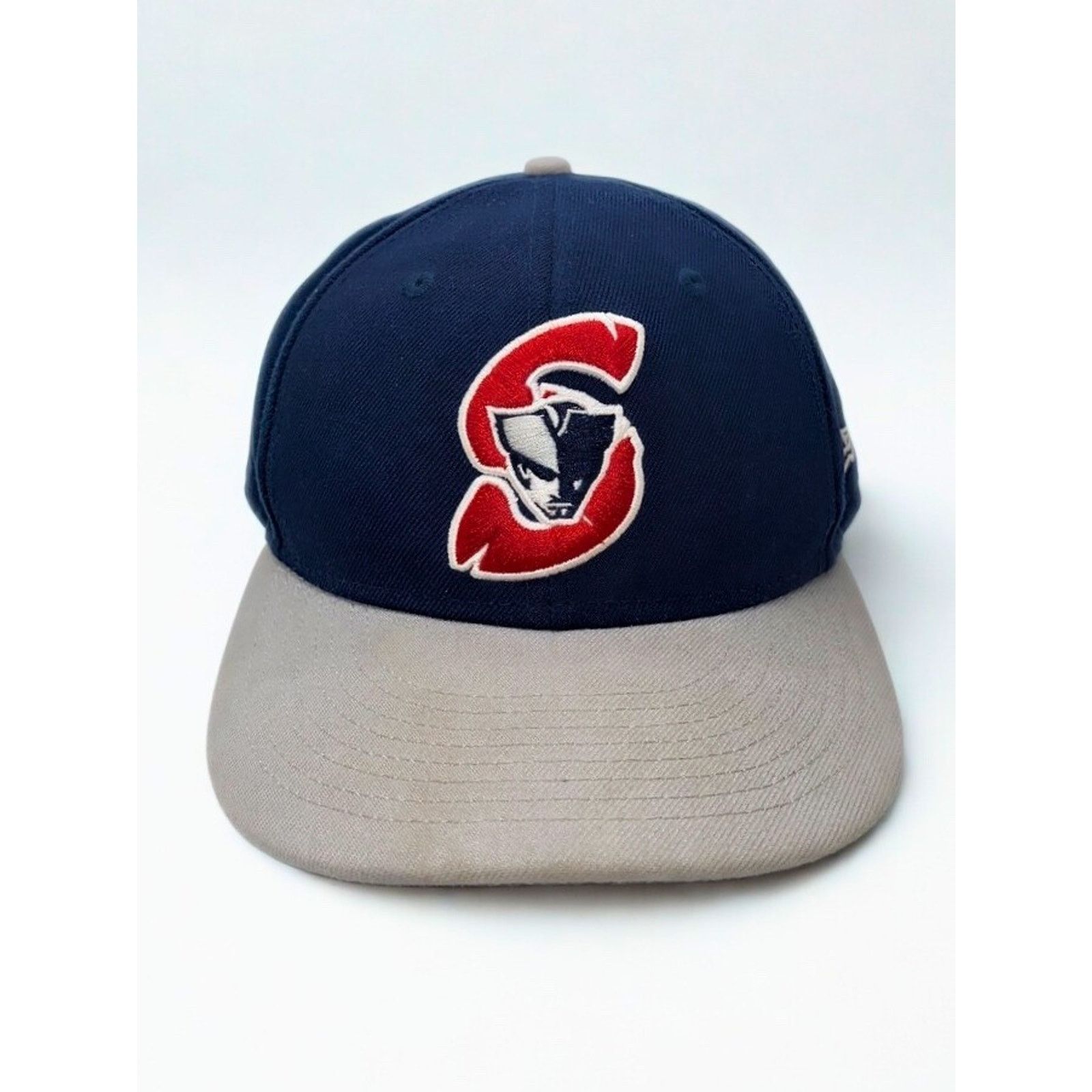 New Era Somerset Patriots New Era 59FIFTY Hat 7 1/4 Navy MiLB EUC Size ONE SIZE - 5 Thumbnail