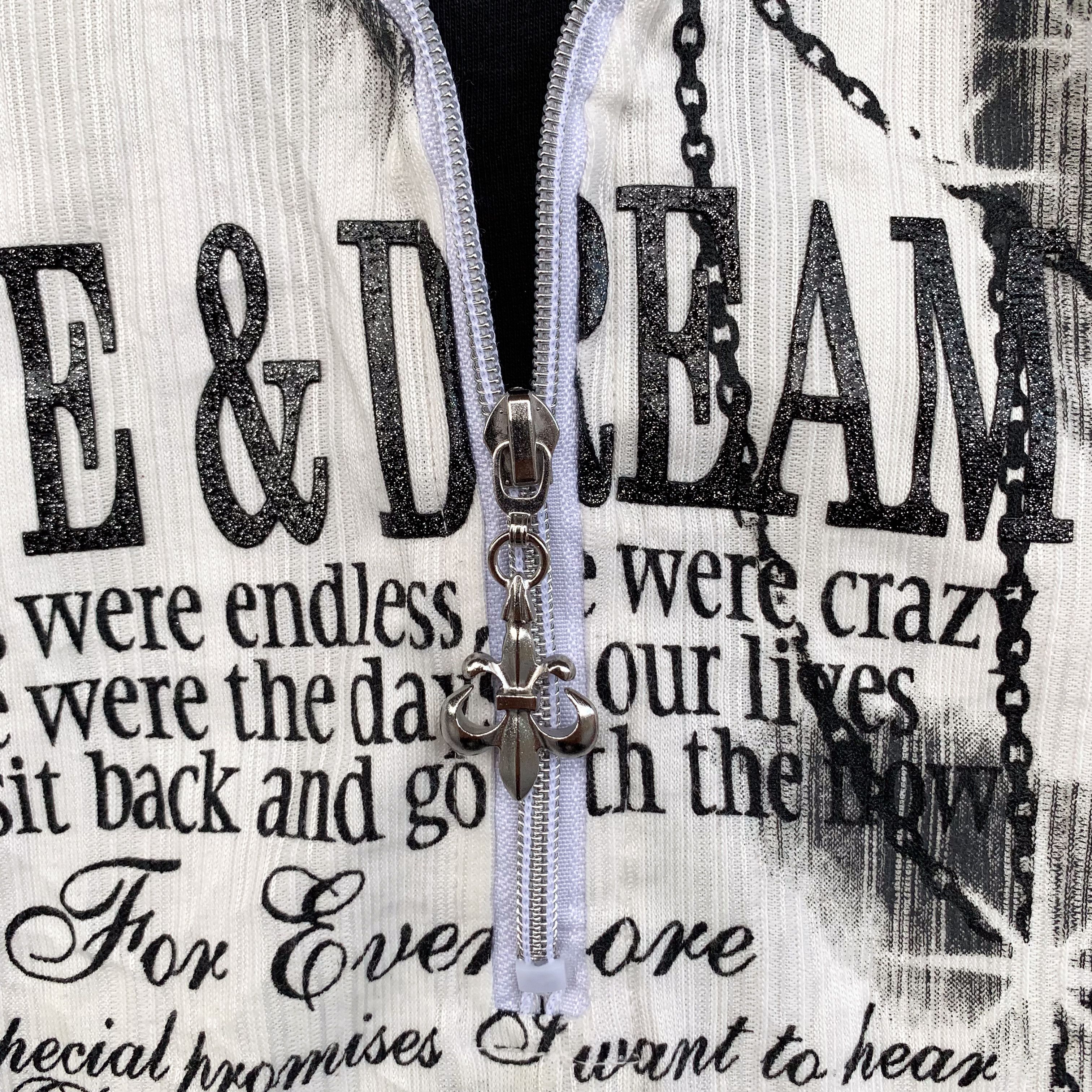 Japanese Brand SPINASH DOUBLE LAYER CRAZY POEM SEDITIONARIES PUNK STYLE Size L / US 10 / IT 46 - 5 Thumbnail