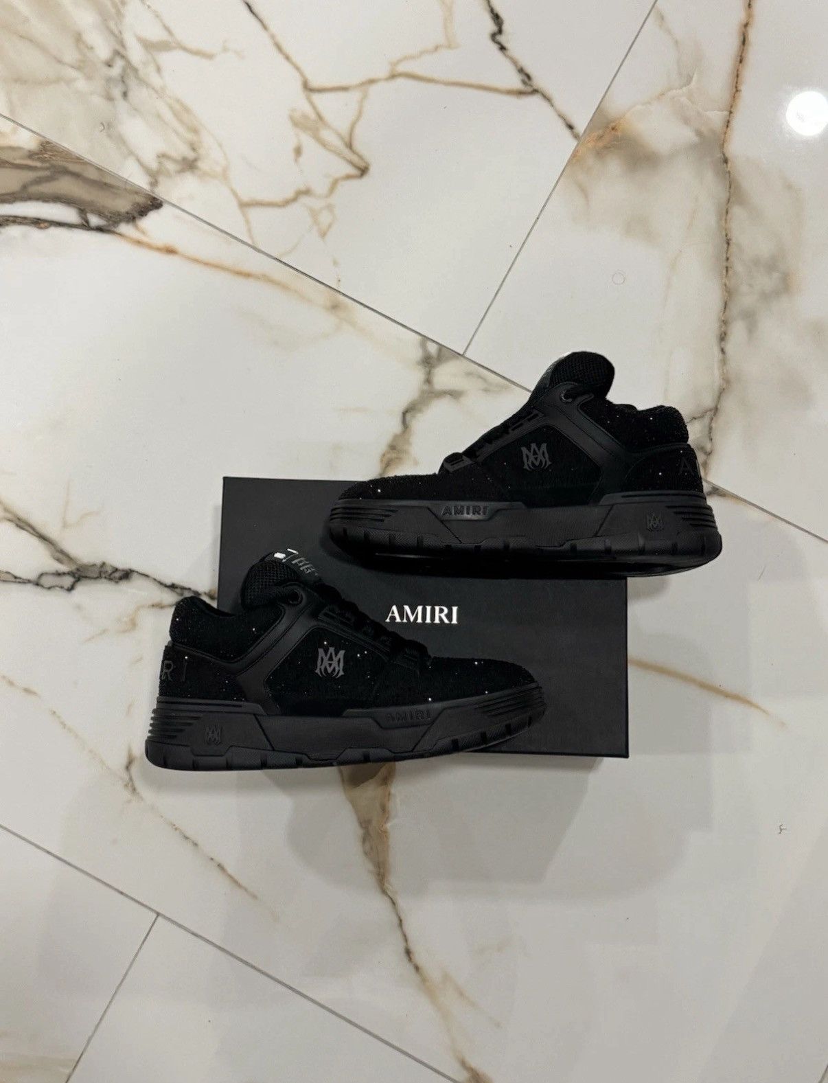 Amiri AMIRI MA-1 BLACK CRYSTALS | Grailed