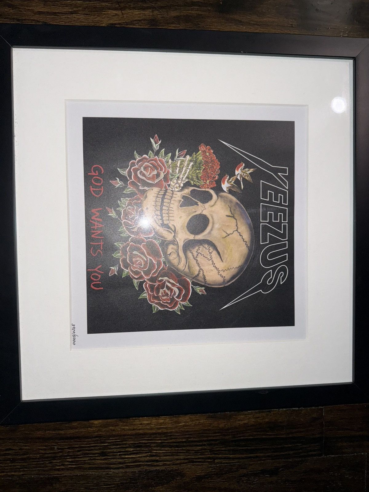 Kanye West × Wes Lang Yeezus Tour 2013 Numbered Poster by Wes Lang Size ONE SIZE - 1 Thumbnail