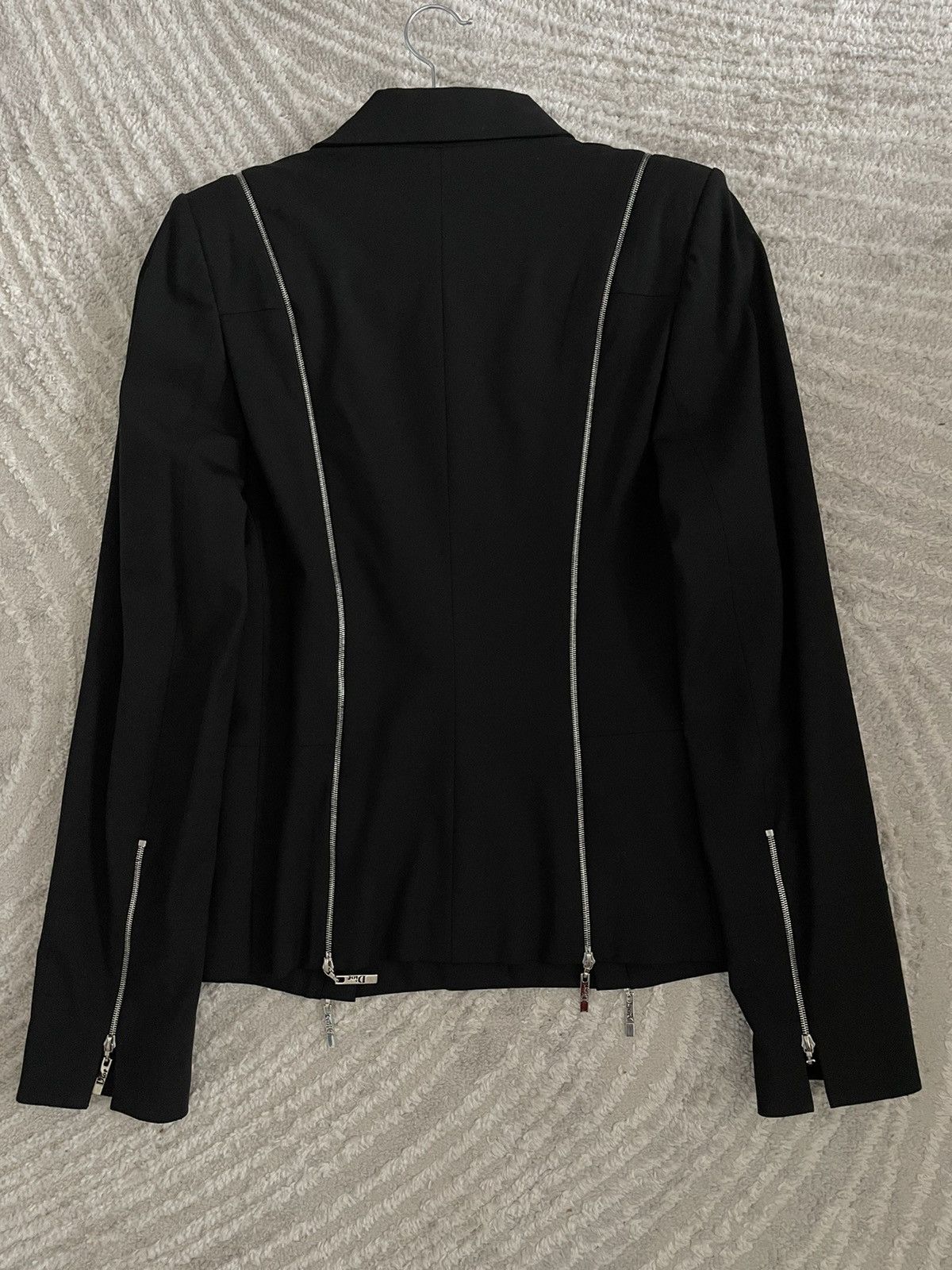Dior Vintage 2004 S/S Christian Dior John Galliano Zip Jacket Size M / US 6-8 / IT 42-44 - 2 Thumbnail
