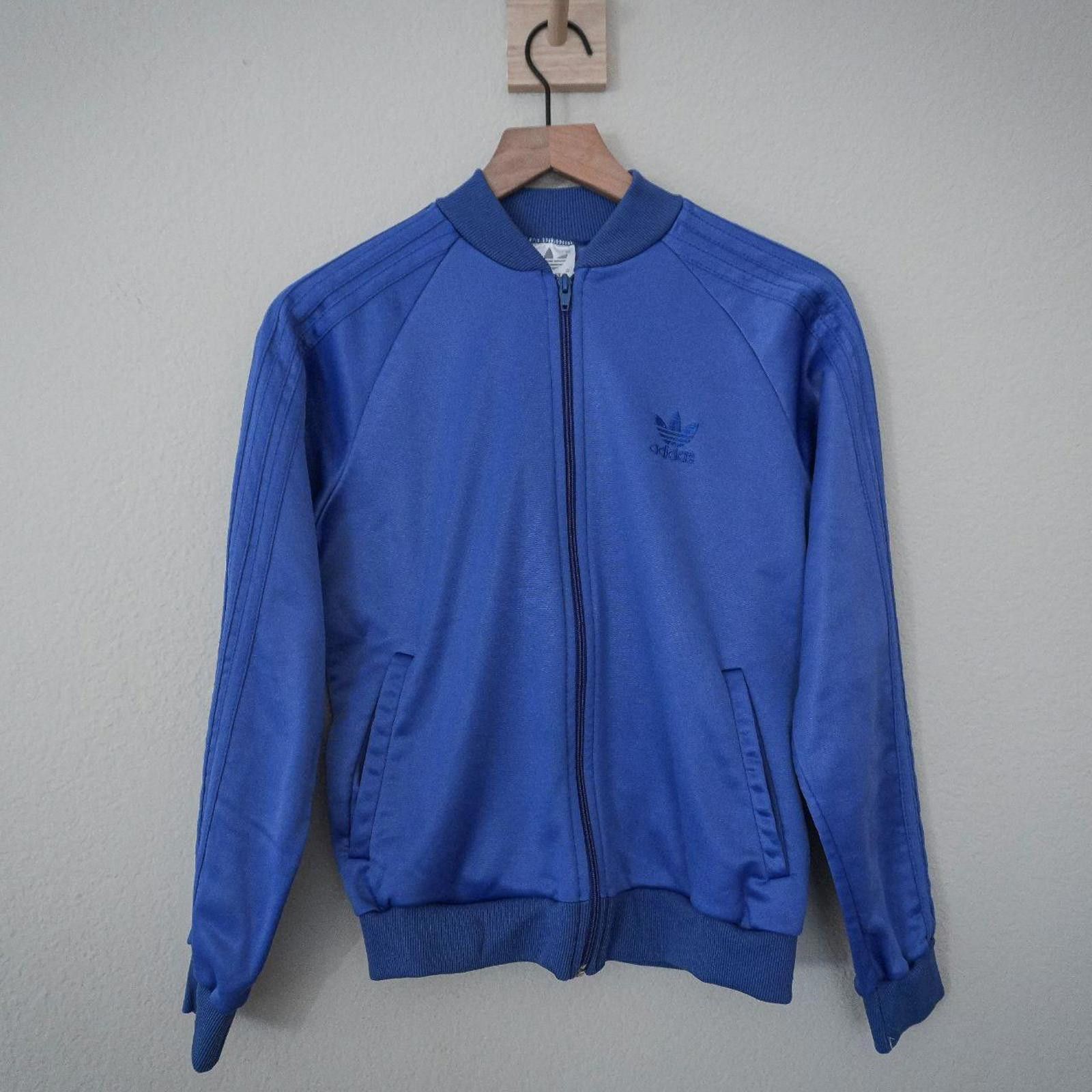 Adidas Adidas Jacket Men's M Blue Track Size US M / EU 48-50 / 2 - 1 Thumbnail