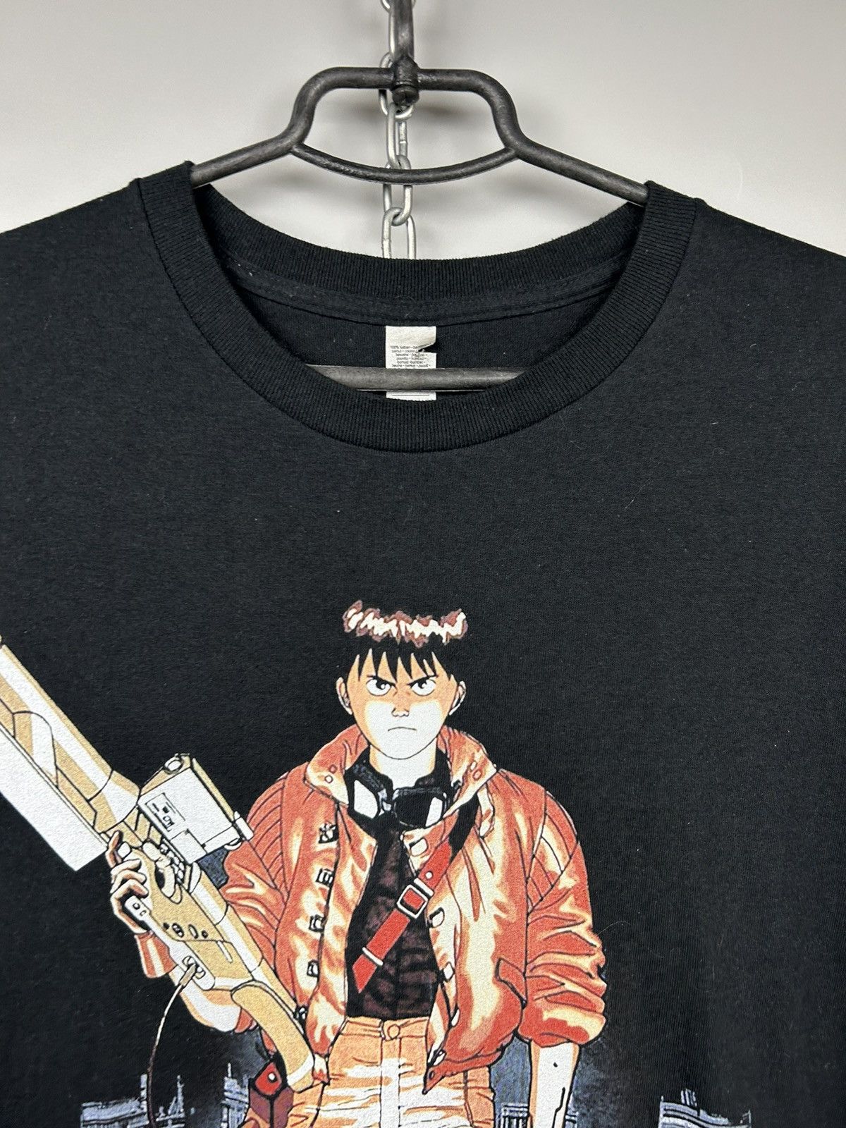 Anime Akira Poster Black T shirt Size US XL / EU 56 / 4 - 2 Thumbnail