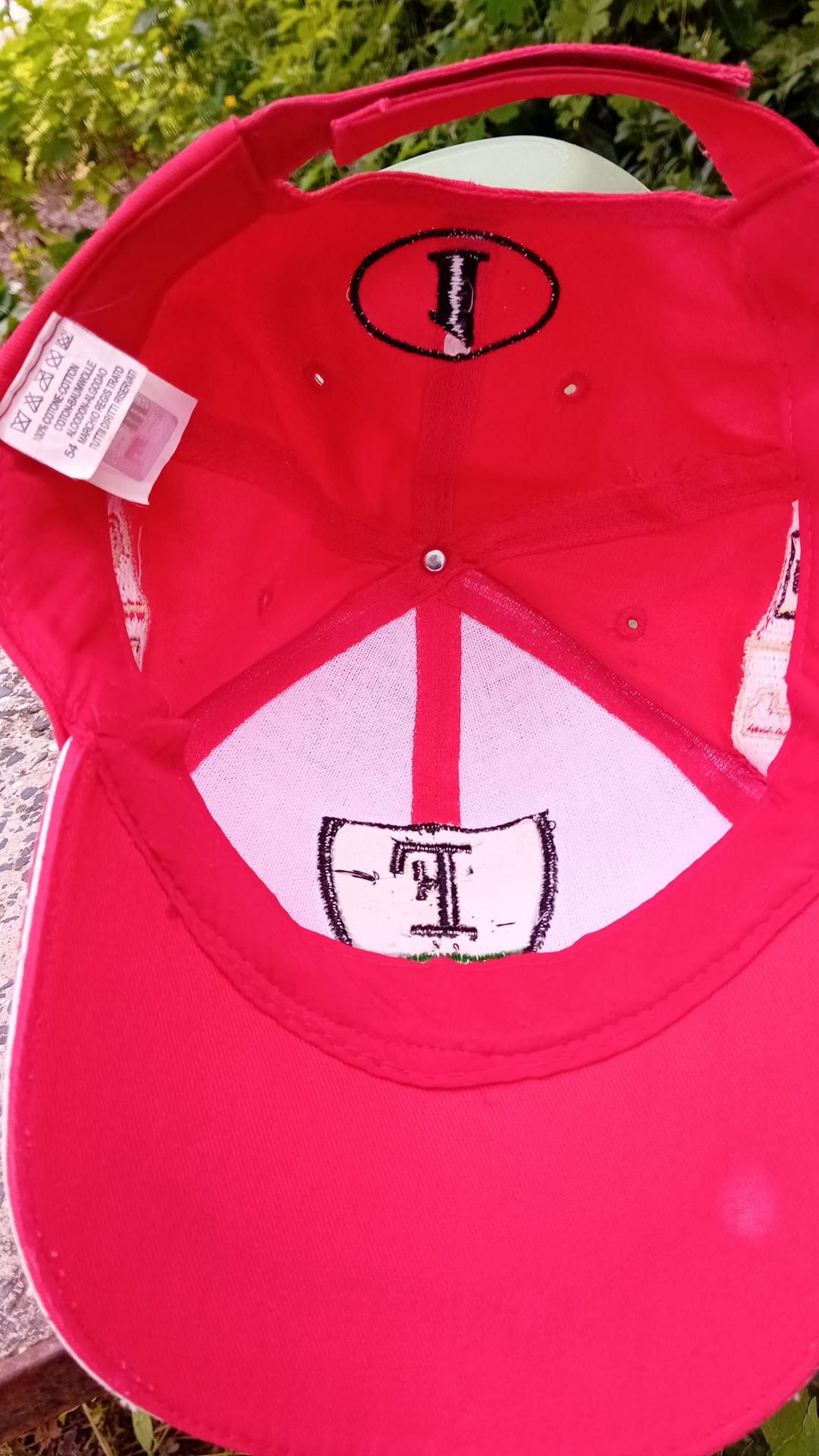 Formula 1 × Vintage Formula 1 Ferrari Vintage Racing Strapback Hat Size ONE SIZE - 6 Thumbnail