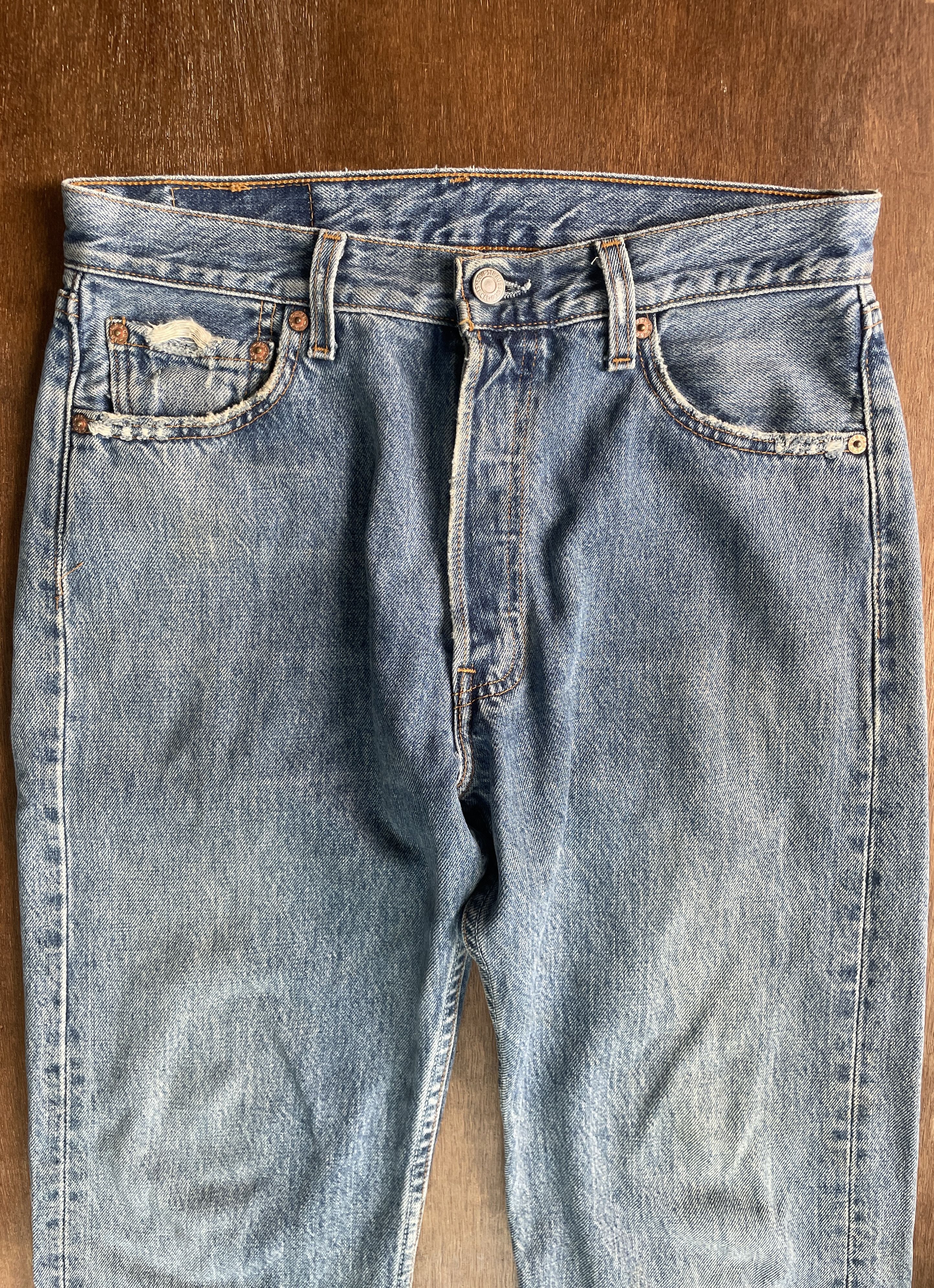 Levi's LEVI'S 501 Denim Made in USA Size US 30 / EU 46 - 2 Thumbnail