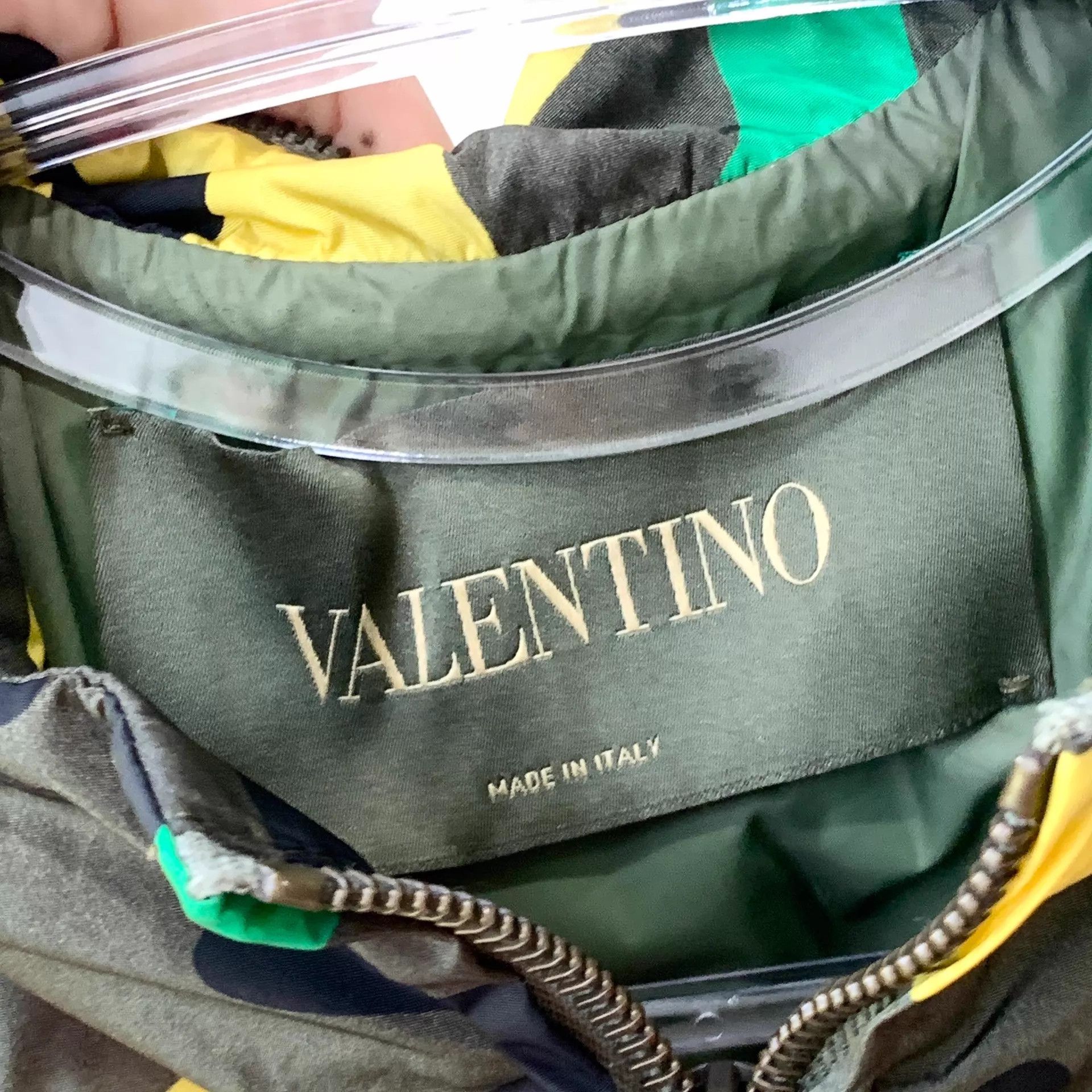 Valentino Valentino Multicolor Camo Hooded Jacket 36 Size XS / US 0-2 / IT 36-38 - 4 Thumbnail