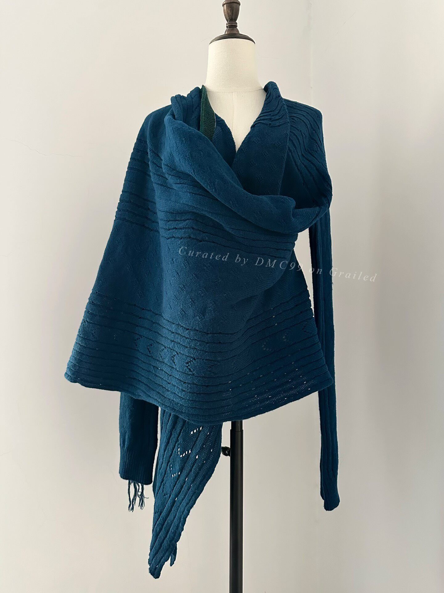Yohji Yamamoto Yohji Yamamoto Y's 2003 Runway Knit Cardigan Size L / US 10 / IT 46 - 1 Thumbnail